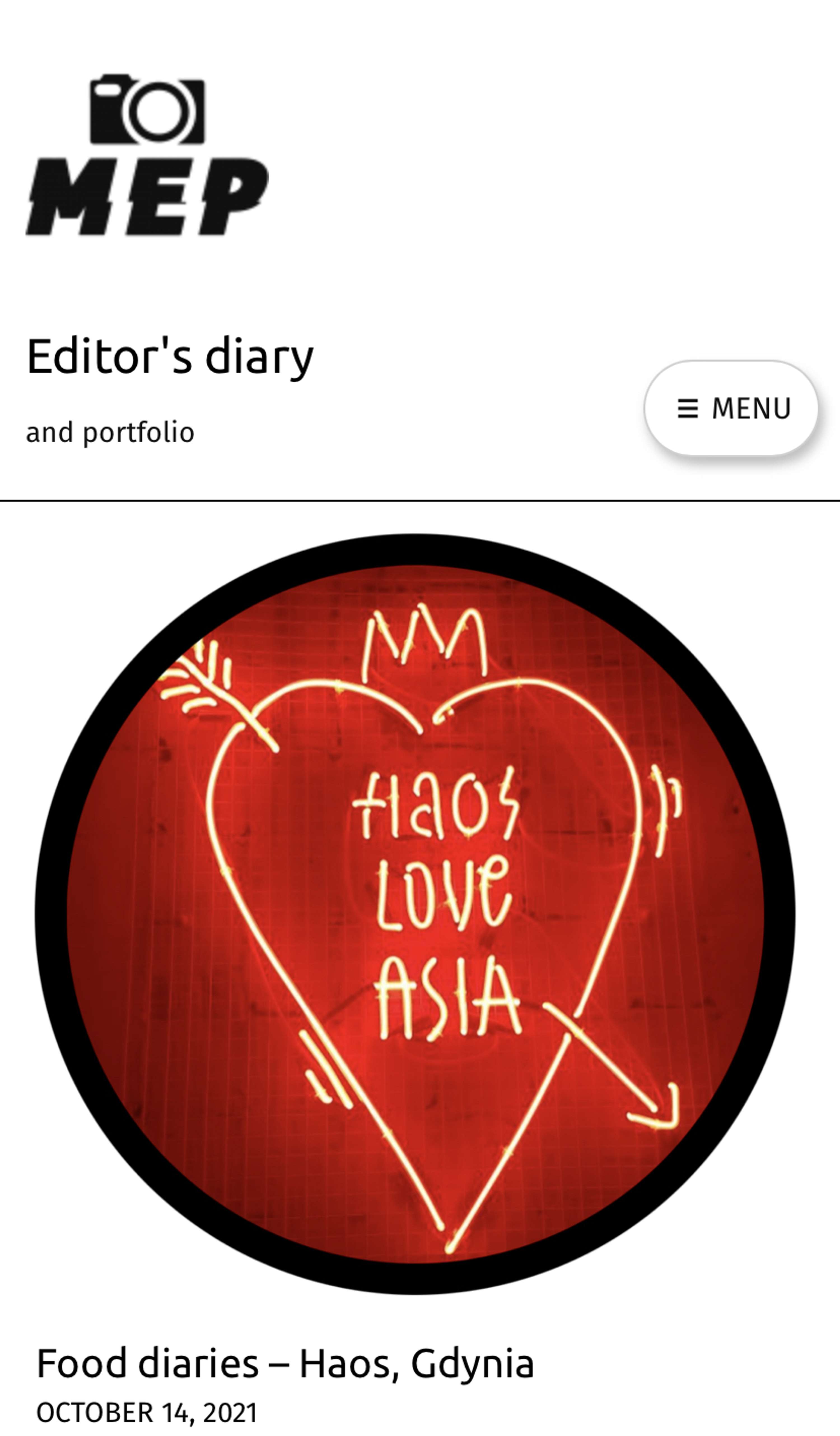 Website's new look by Monika Ewa Piotras
