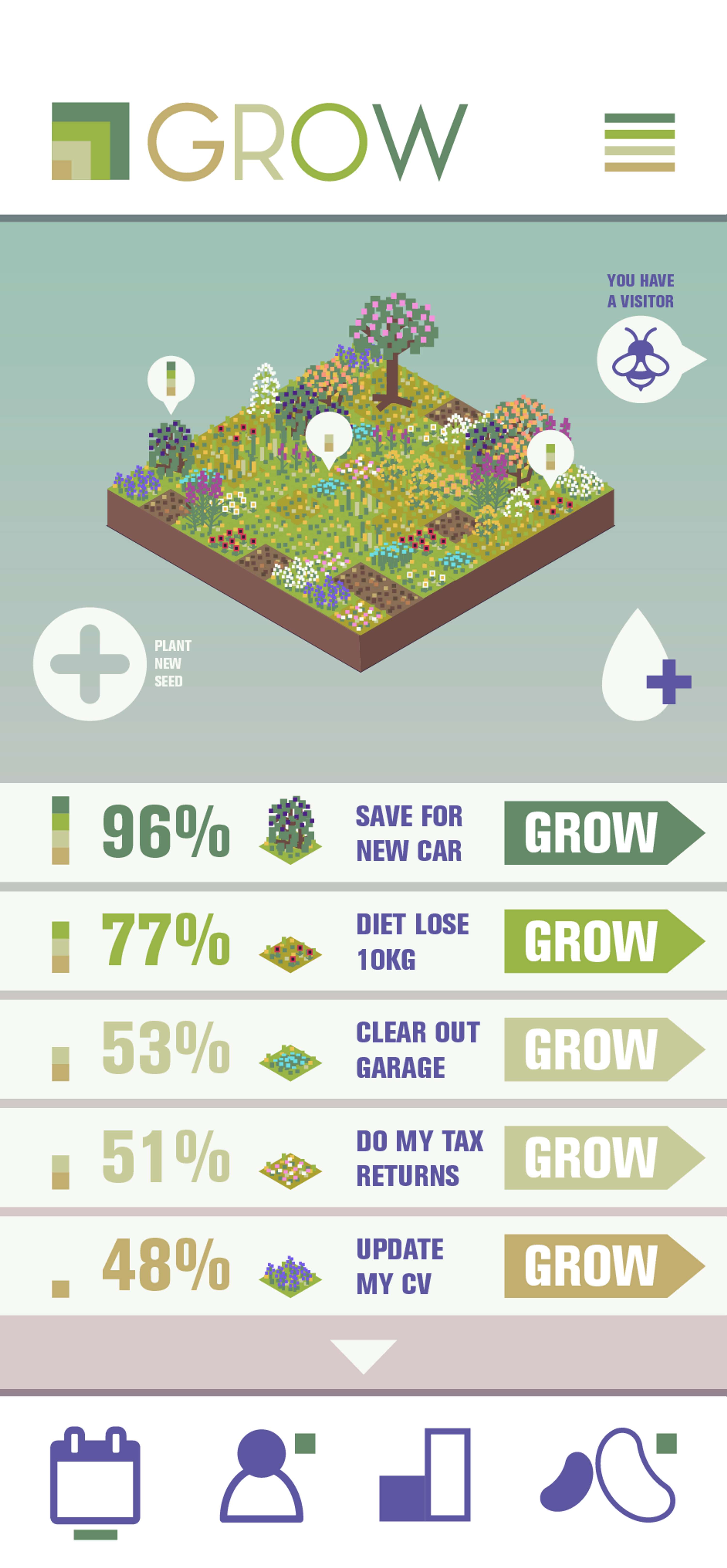 GROW TASK APP by Luke Giles