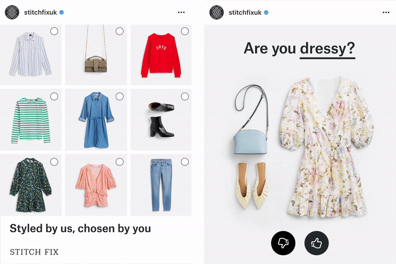 Motion Graphics and Paid Ads for Stitchfix by Sian Roper