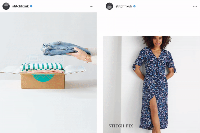 Motion Graphics and Paid Ads for Stitchfix by Sian Roper