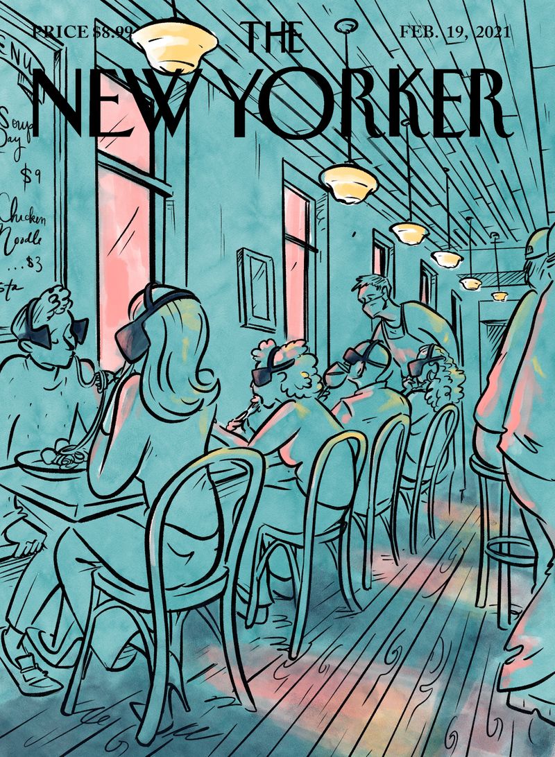 New Yorker Covers by June Lee