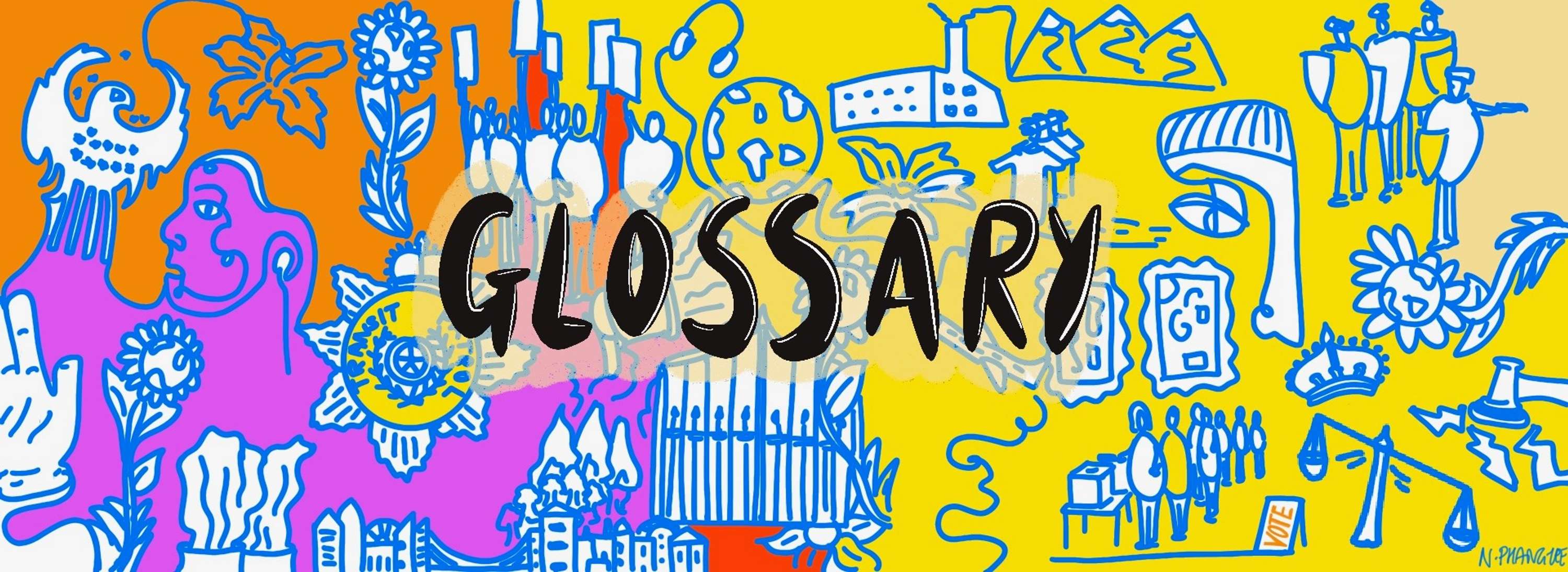 Glossary for Shado Mag by Natasha Phang-Lee