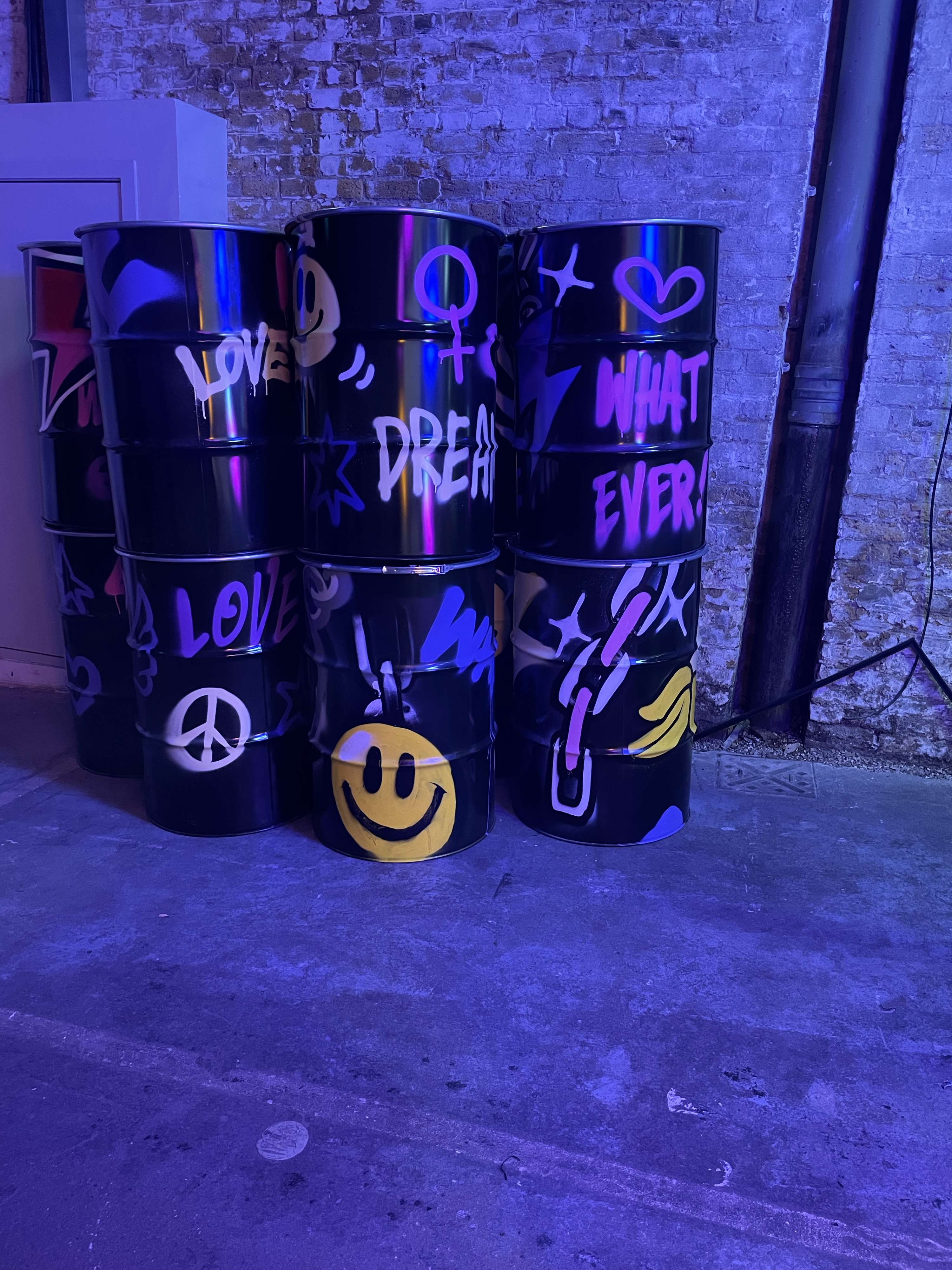 Graffiti at Pandora ME event by Sophy Robson
