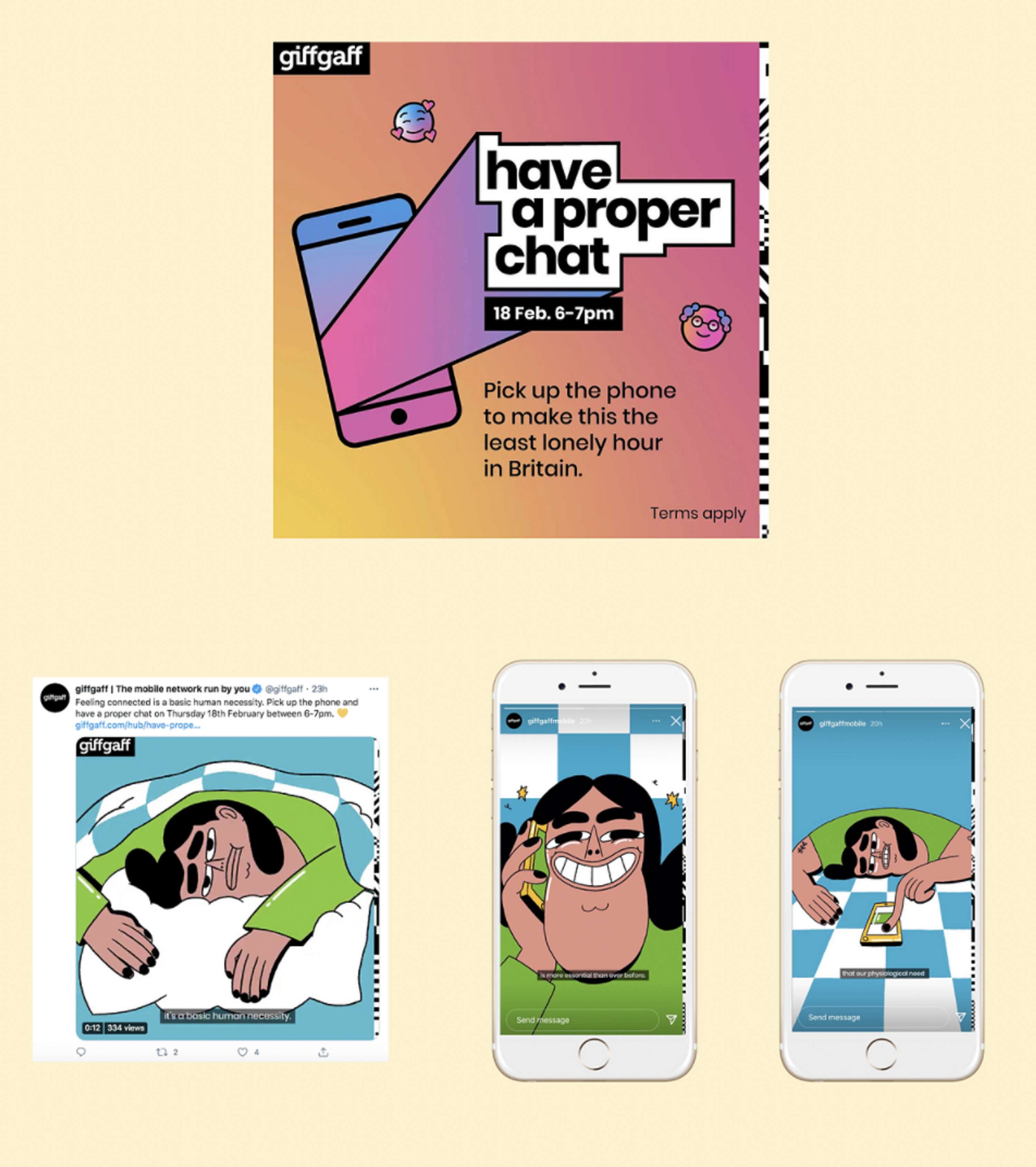giffgaff by Madeline Charles
