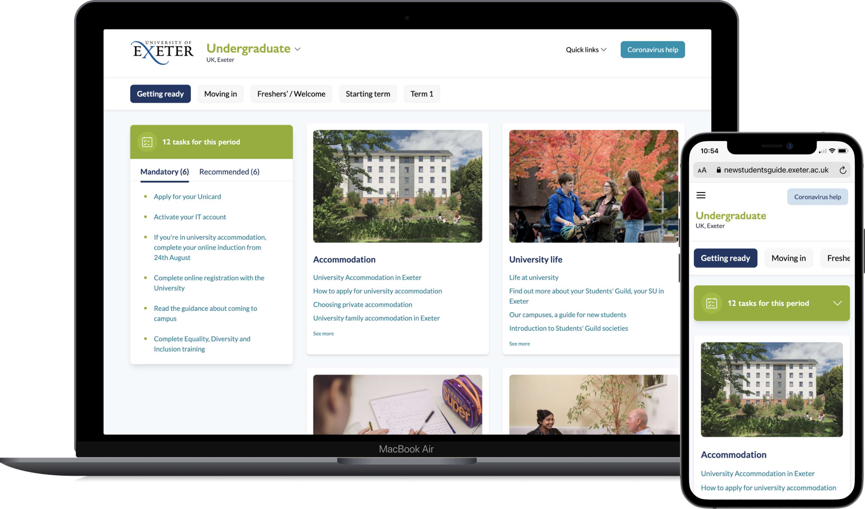 Rethinking the experience for students starting university during COVID by Loomery