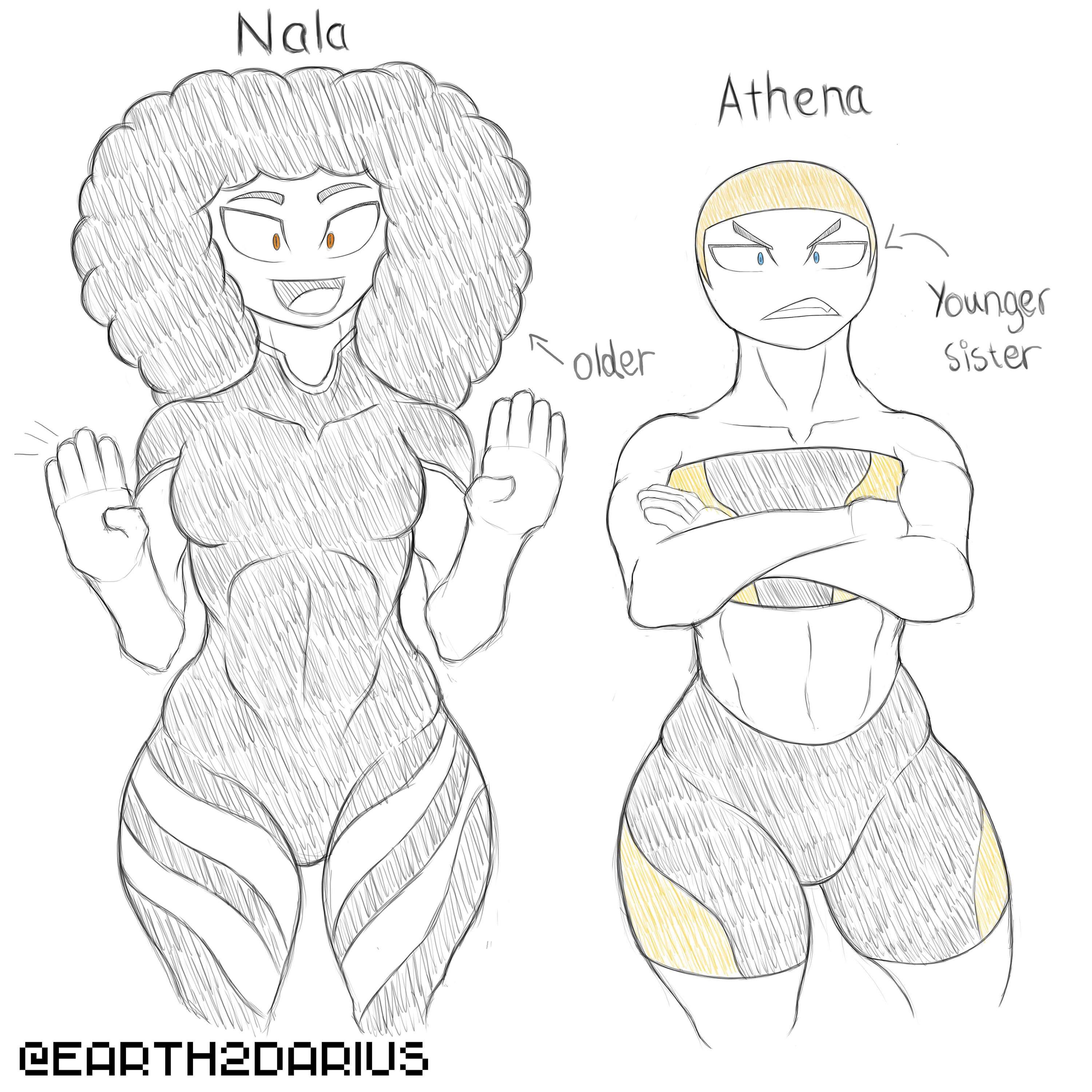 Original Character: Athena by Darius Mbewe