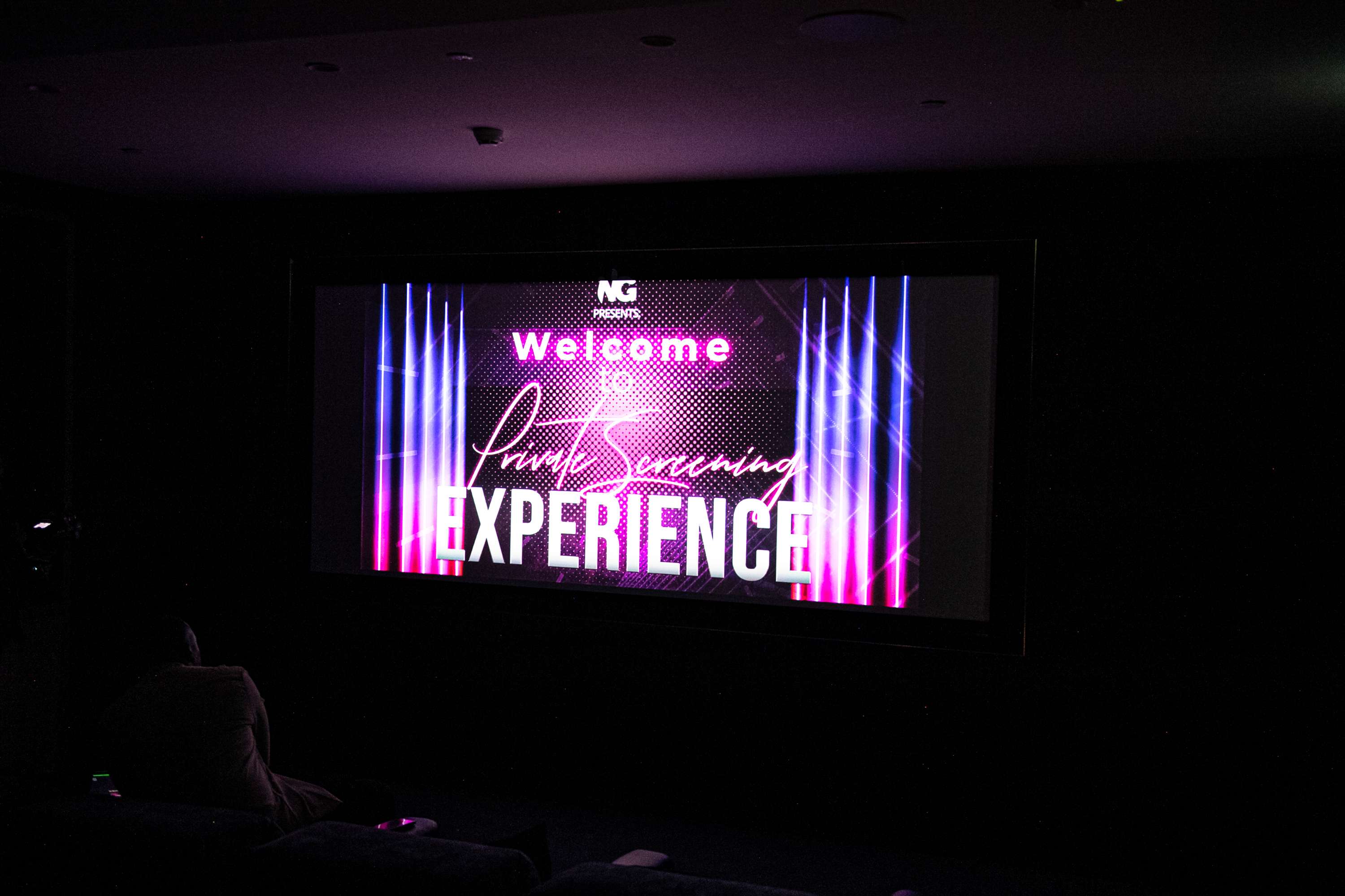 Private Screening Experience by Daniel Belgium