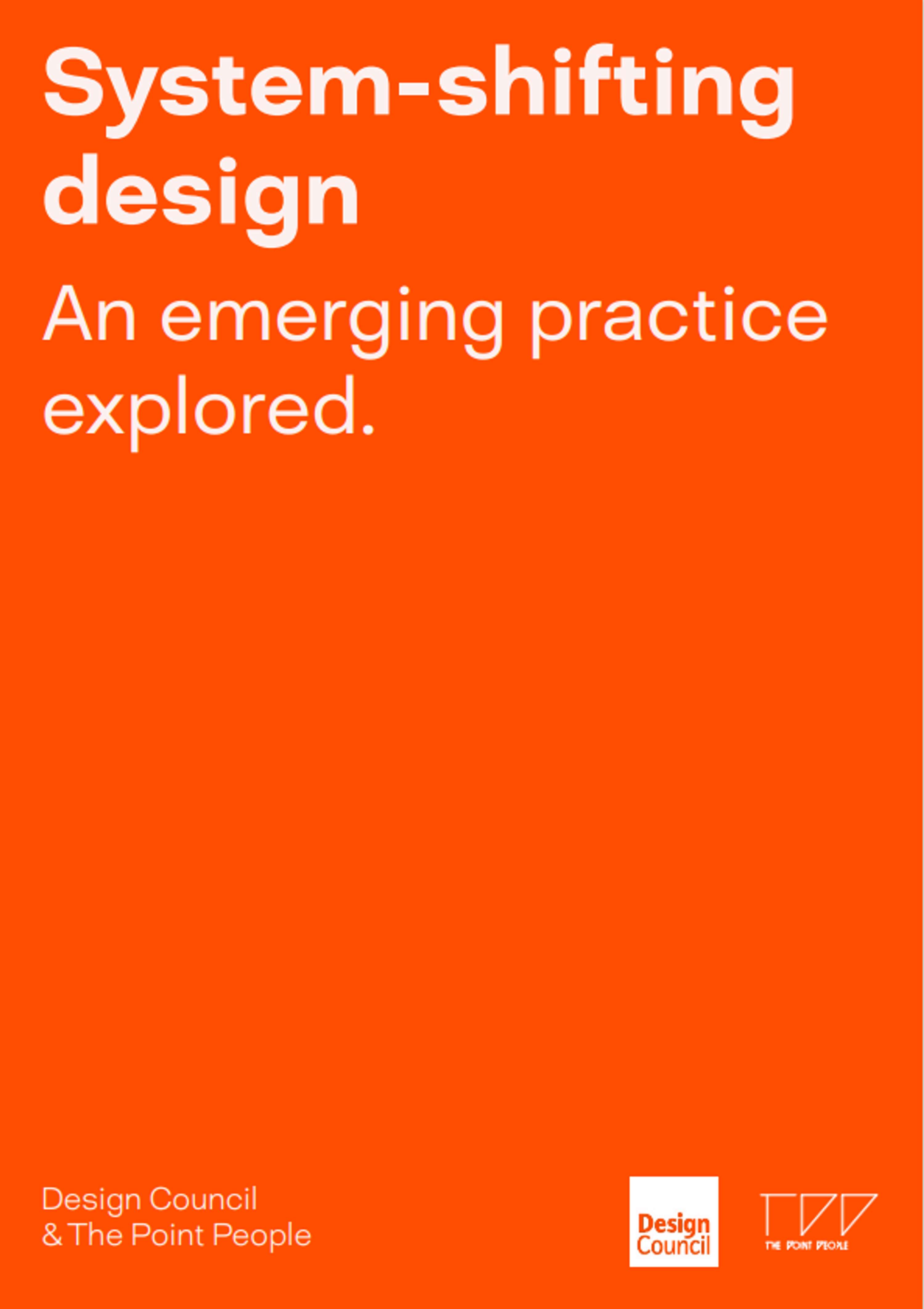 System-shifting design by Design Council