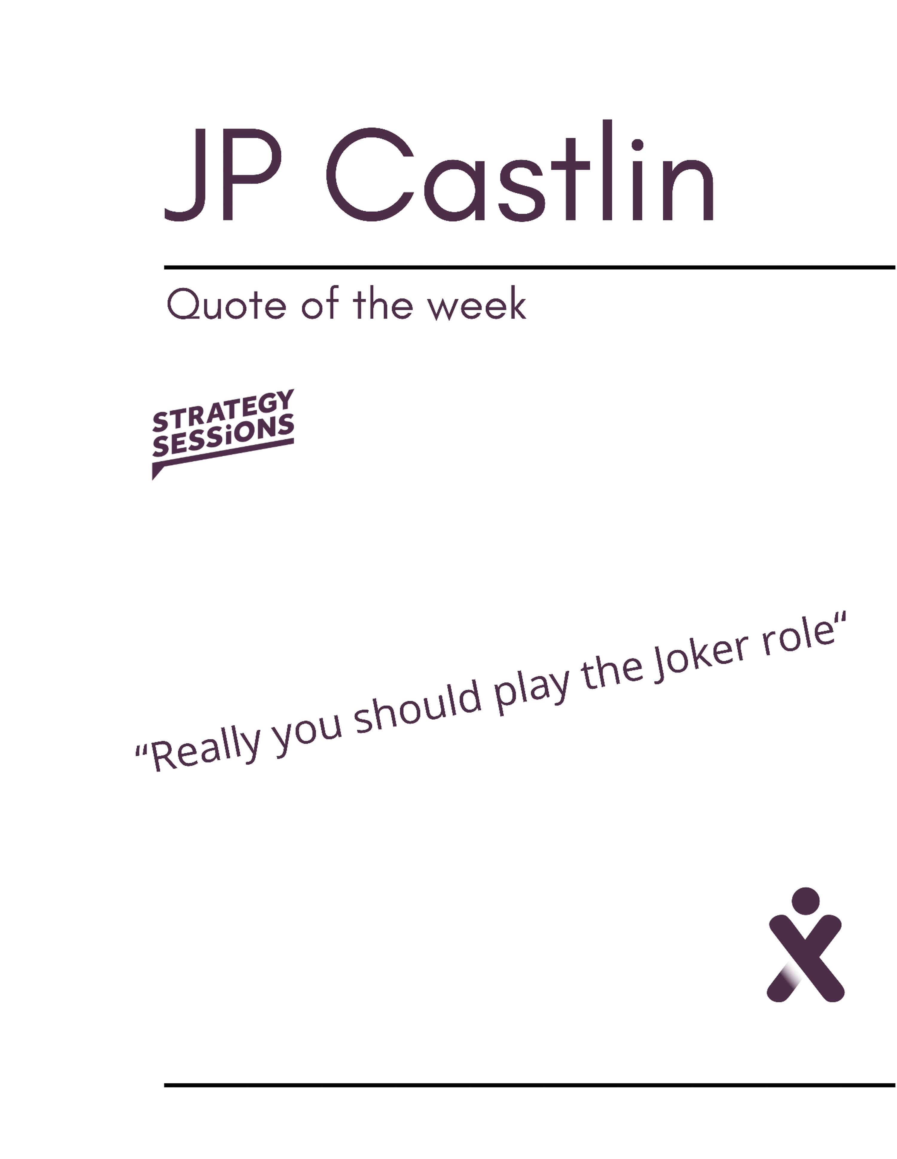 Strategy Sessions Podcast with JP Castlin by Andi Jarvis