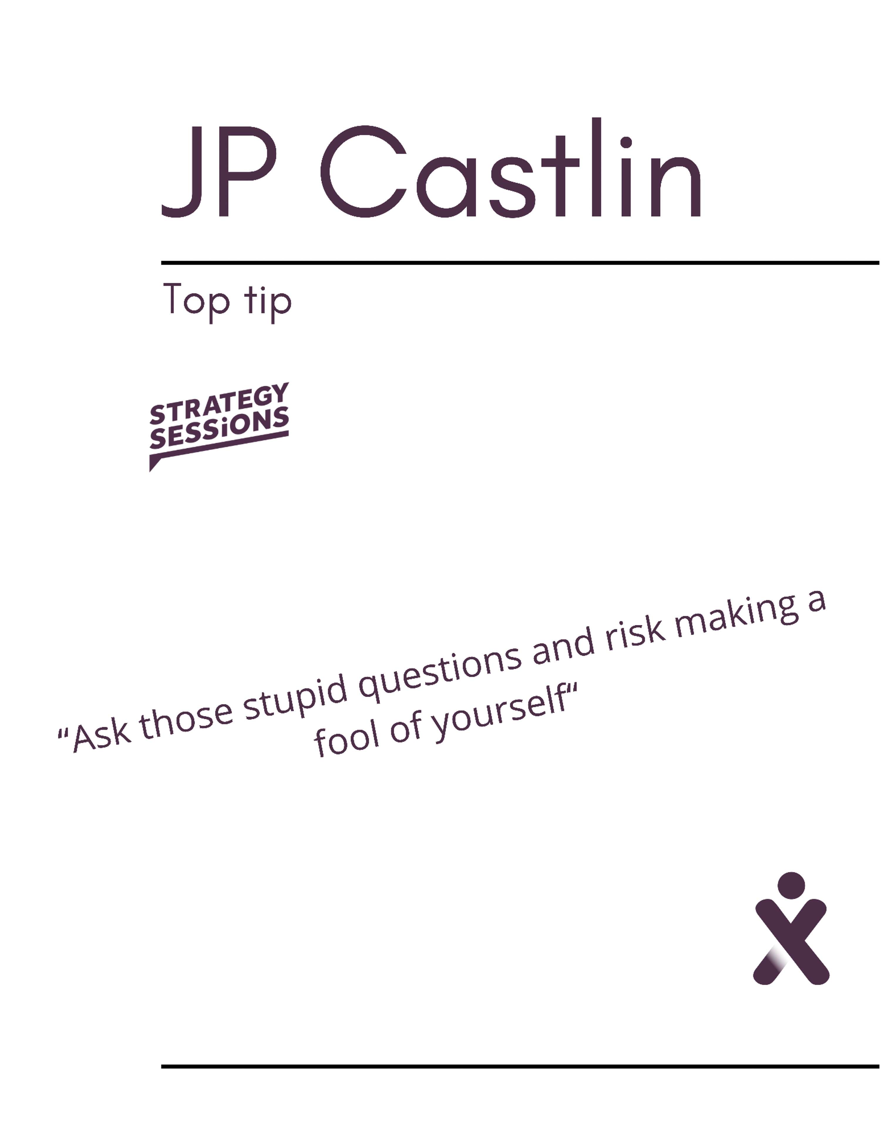 Strategy Sessions Podcast with JP Castlin by Andi Jarvis