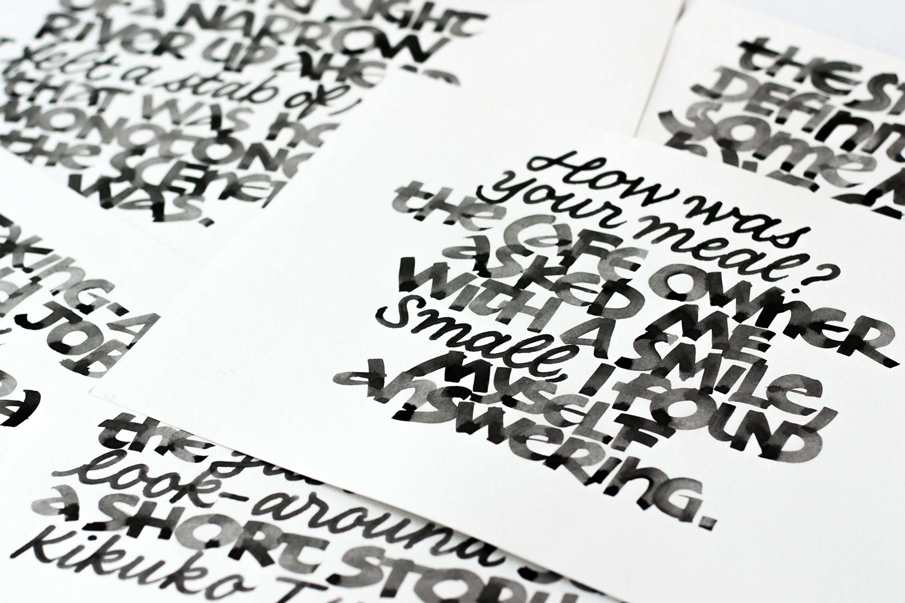 Literally series on WePresent by Gina Serret