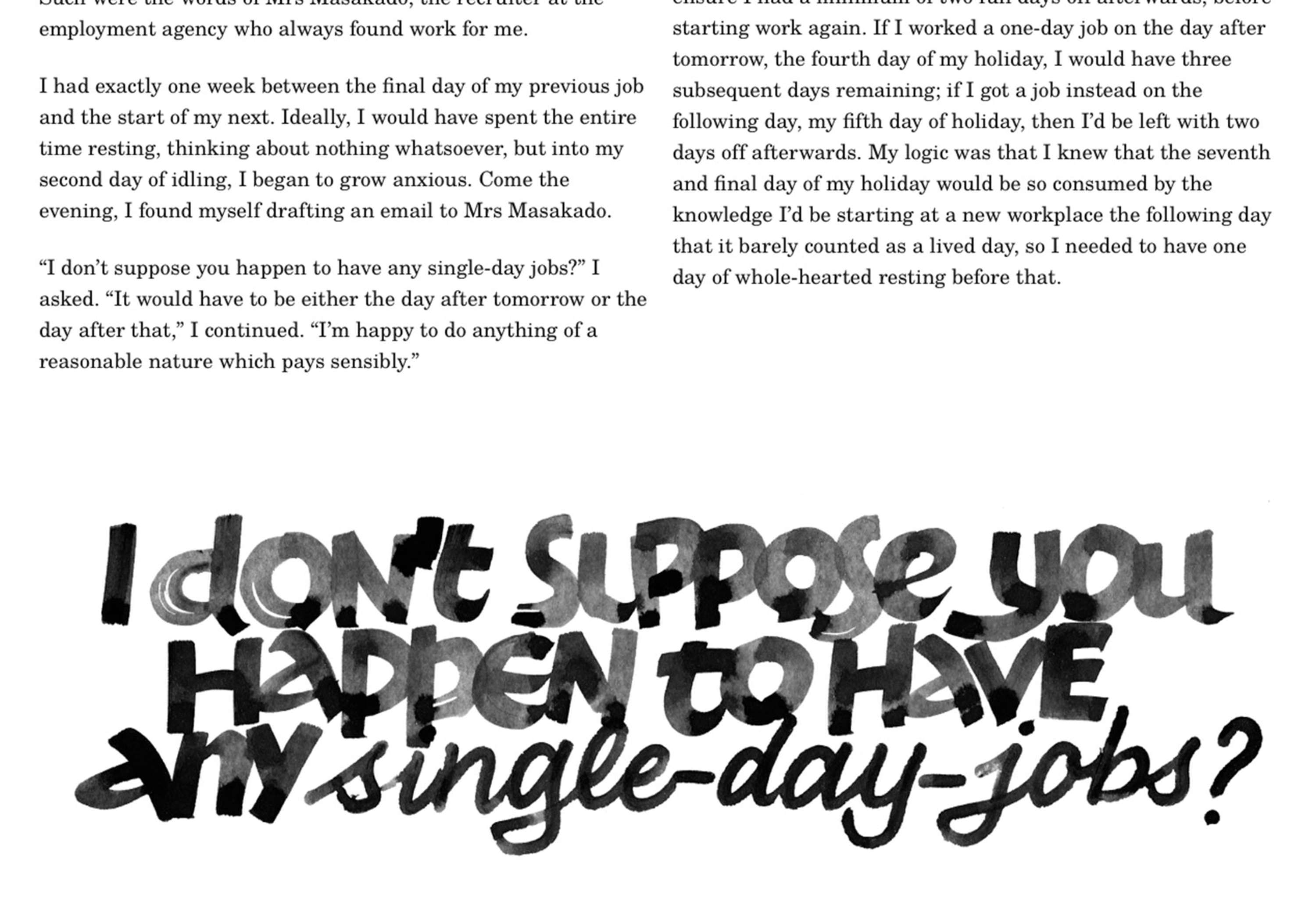 Literally series on WePresent by Gina Serret