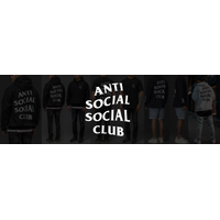 Antisocial social club shop logo