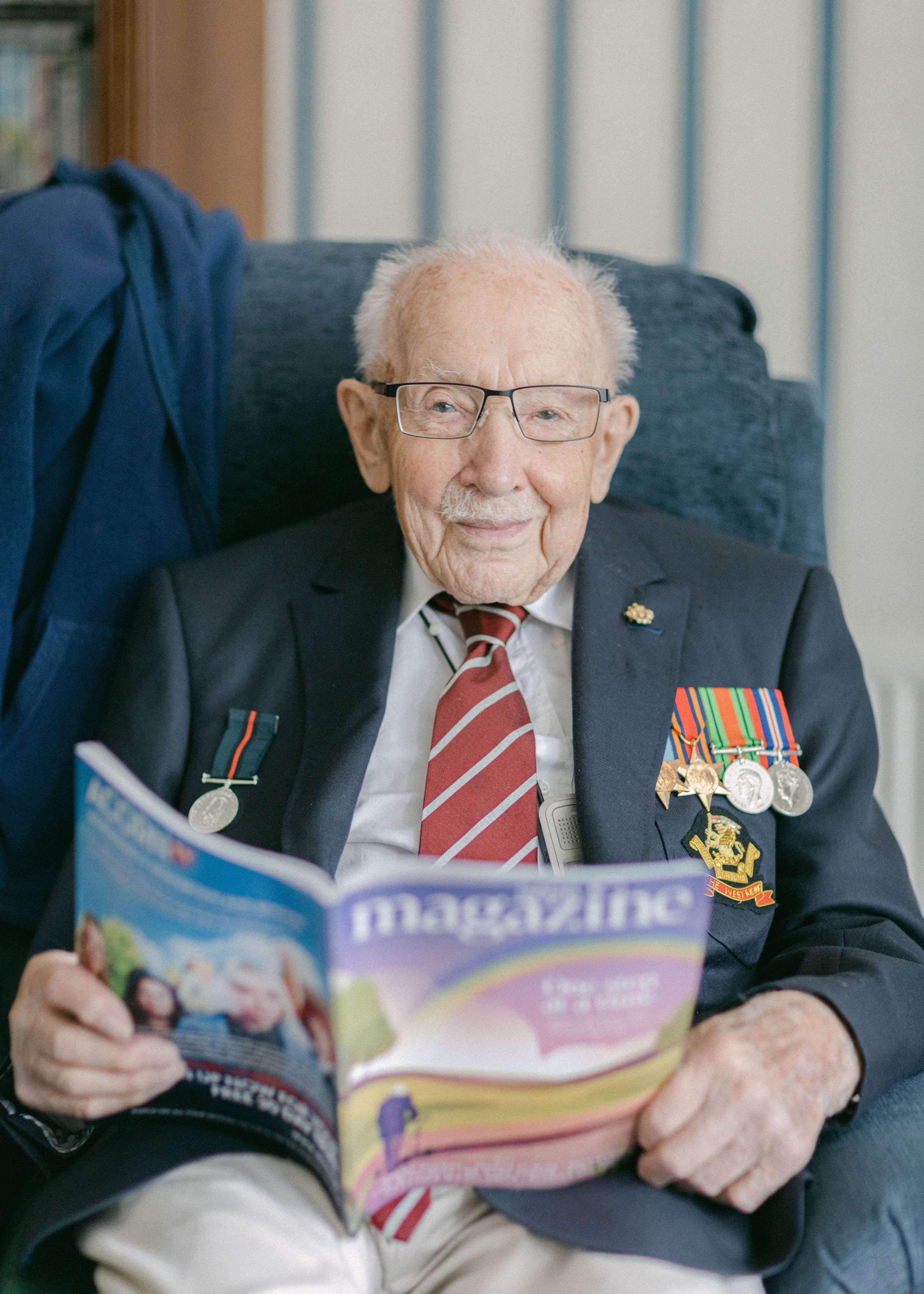 Captain Sir Tom Moore by Holly Clark