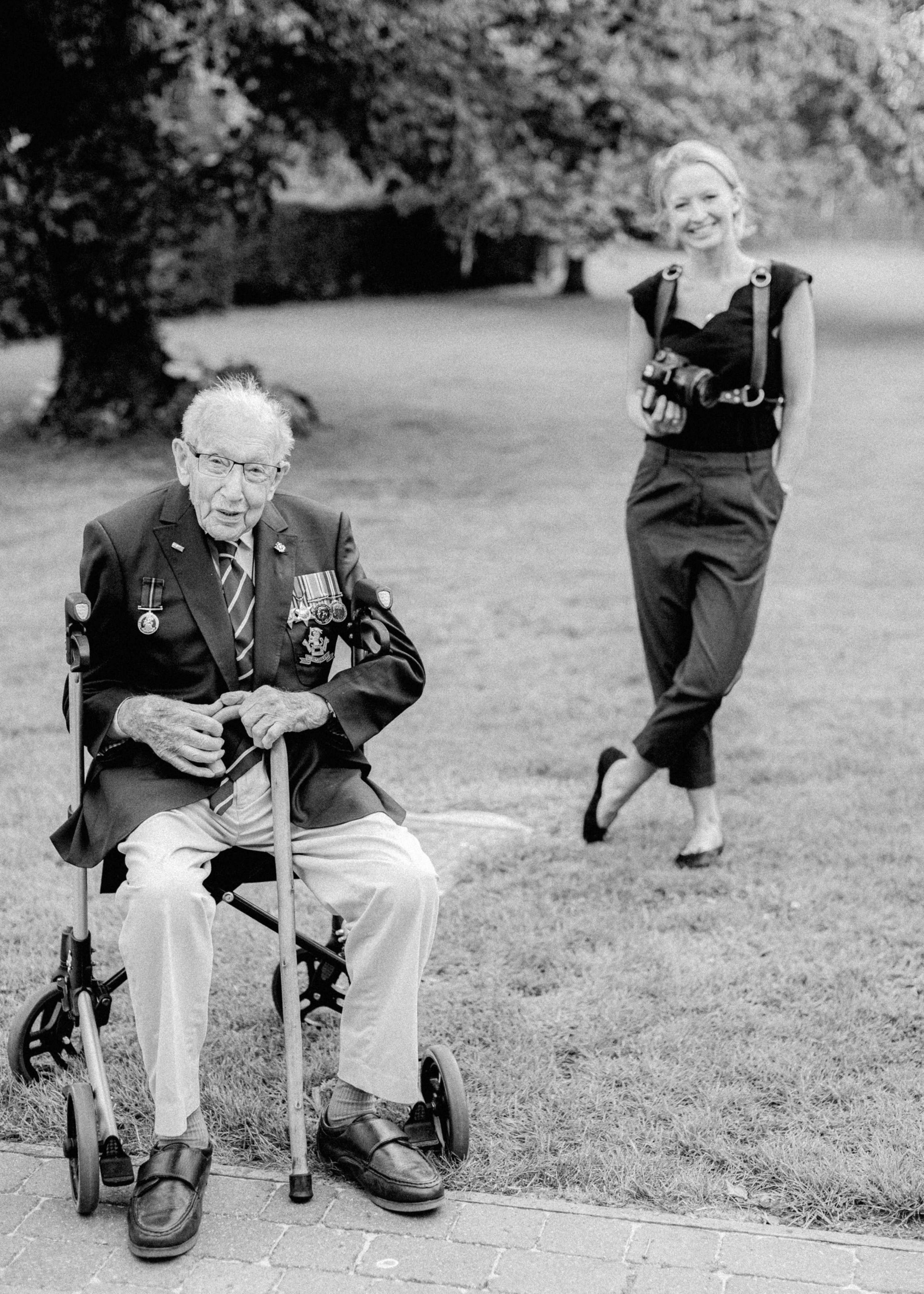 Captain Sir Tom Moore by Holly Clark
