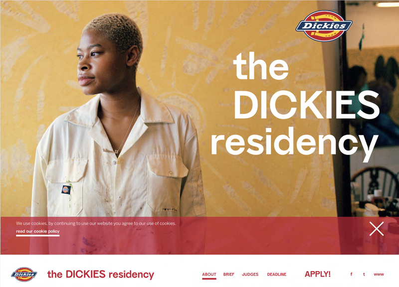 The Dickies Residency – Website Design by Urjuan Toosy