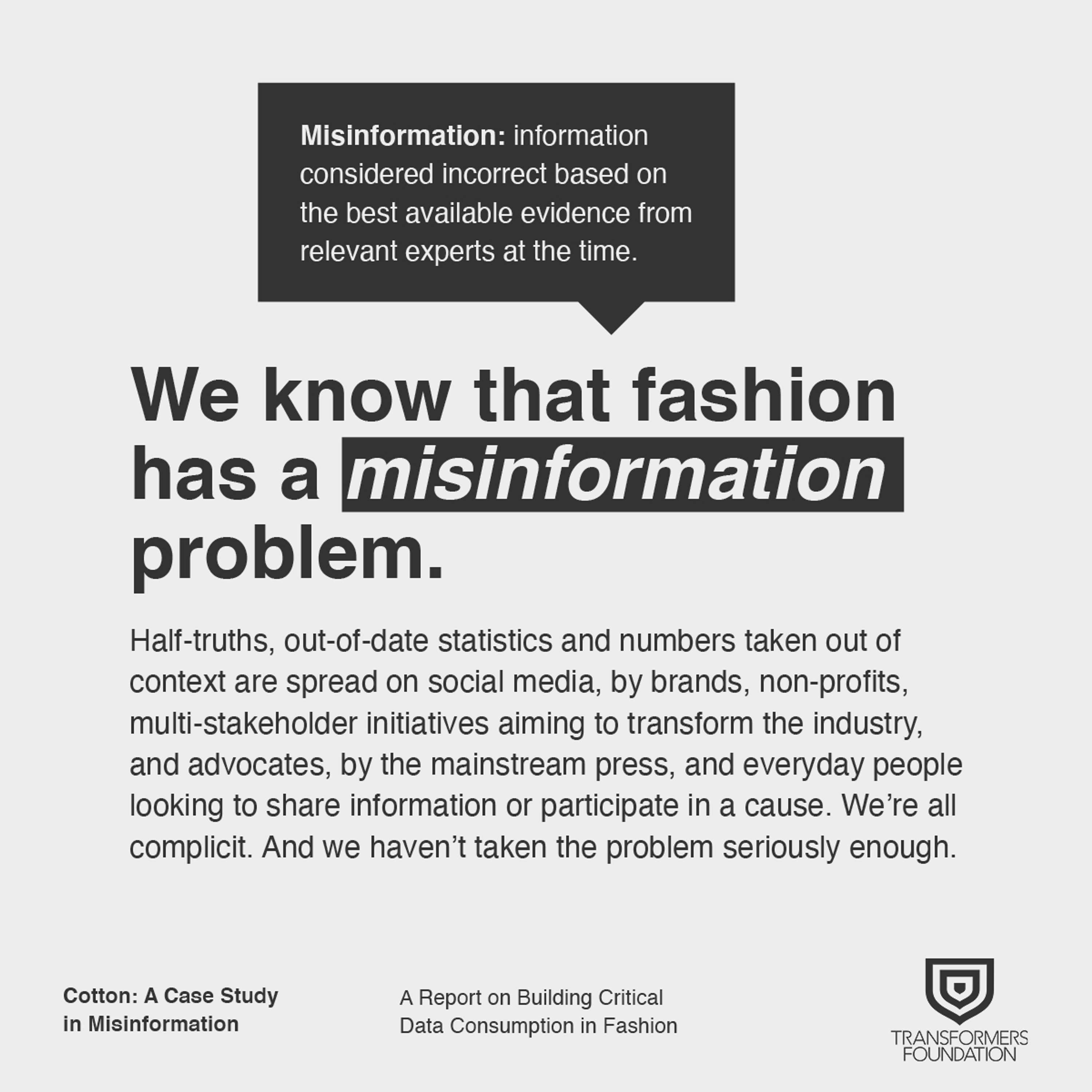 Transformers Foundation: A Case Study on Misinformation by Emily Sear
