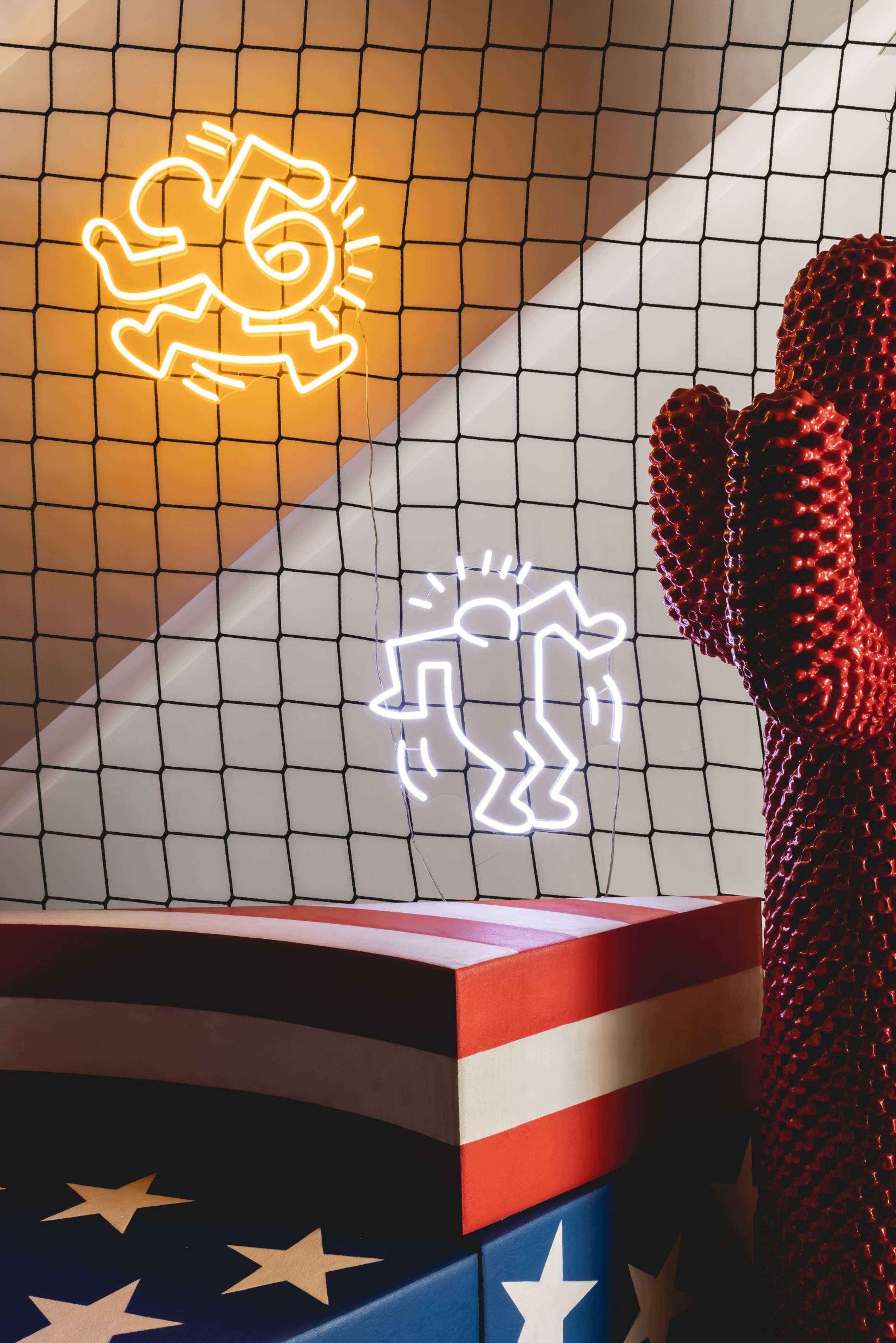 yellowpop X Keith Haring by Victoria Ap Gwynedd