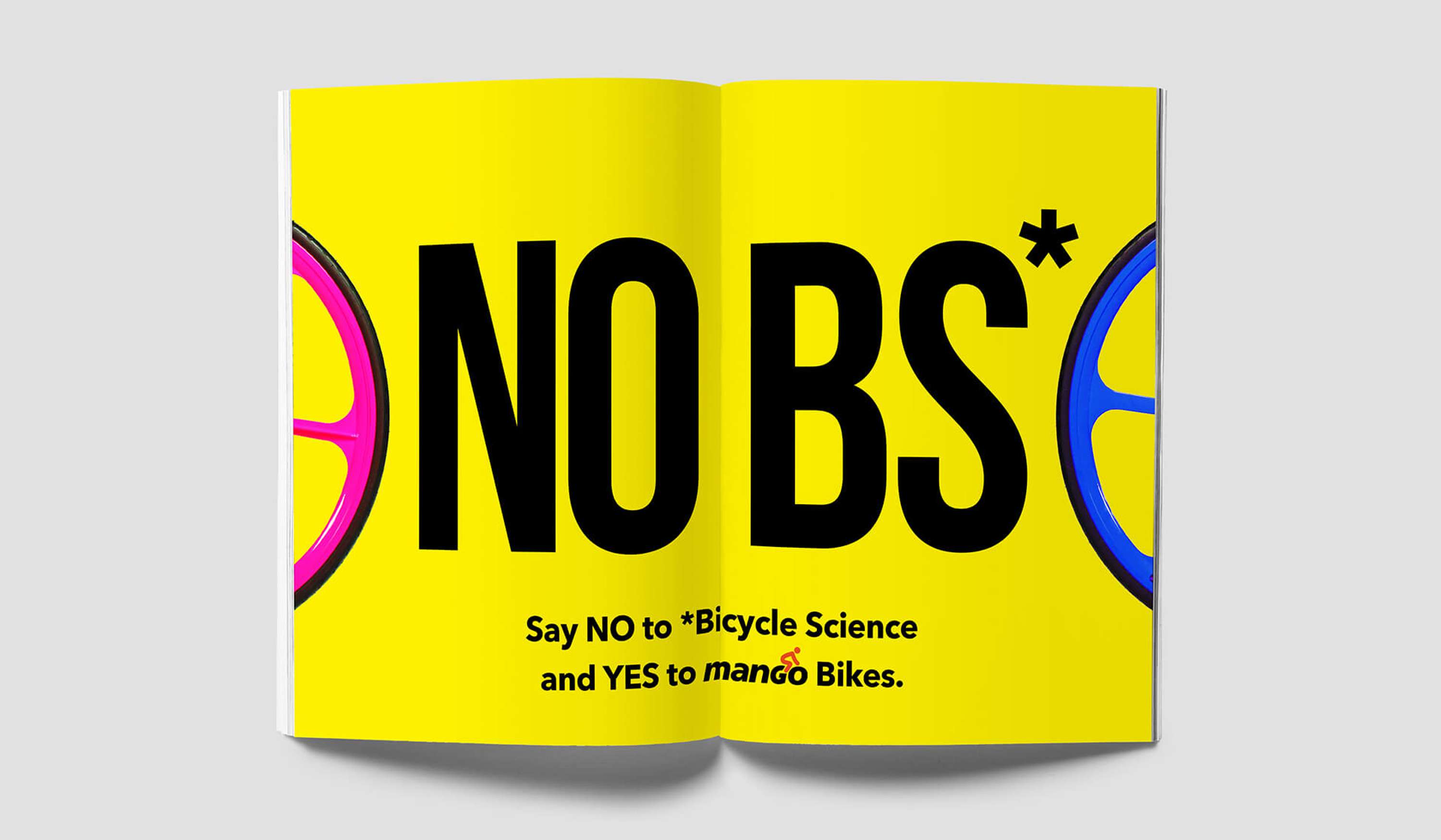 Mango Bikes. NO BS. by Mellor&Smith