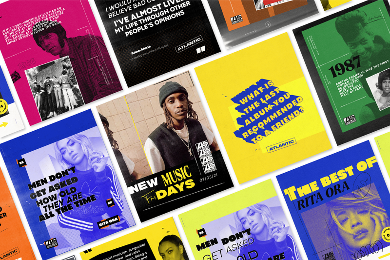 Atlantic Records - Digital Branding by Daniel Graham