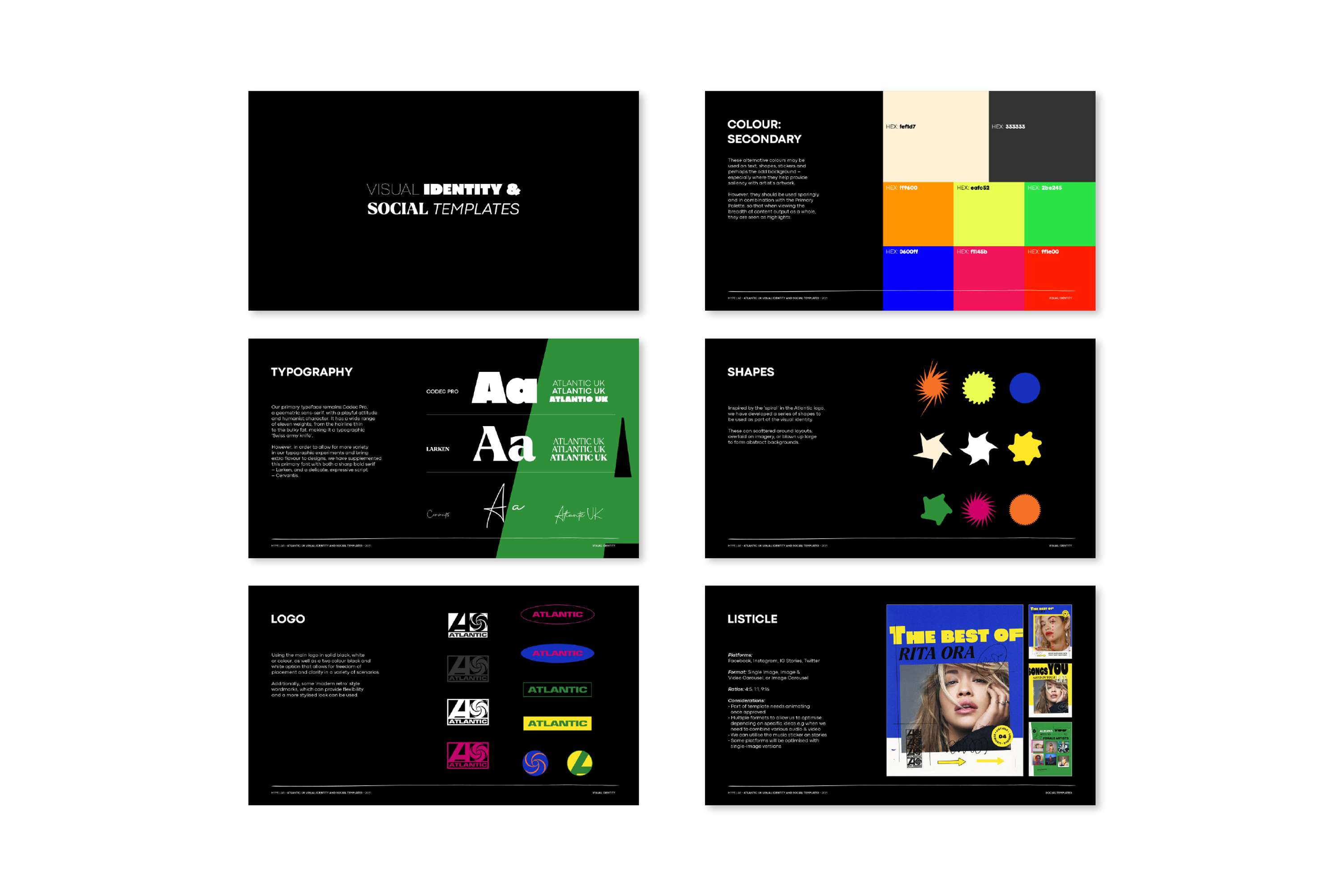 Atlantic Records - Digital Branding by Daniel Graham