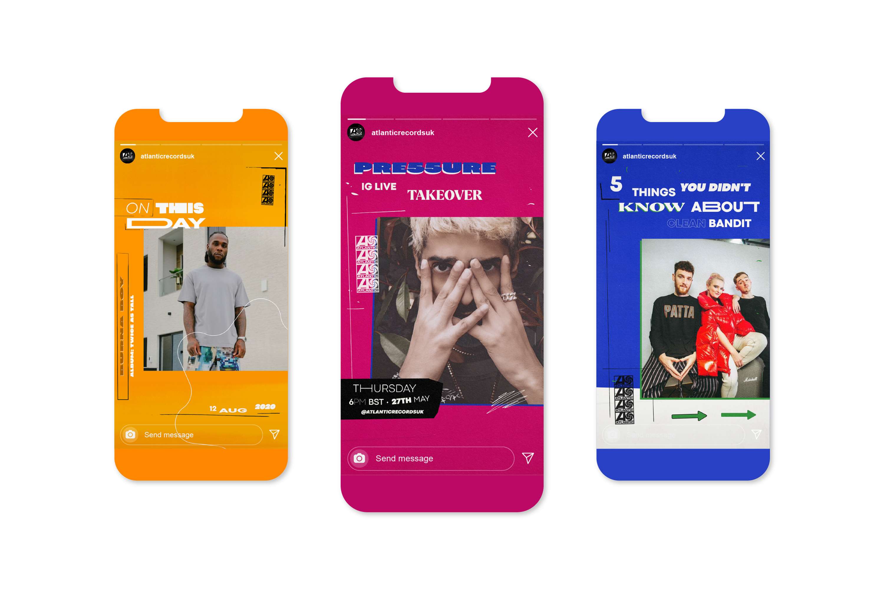 Atlantic Records - Digital Branding by Daniel Graham