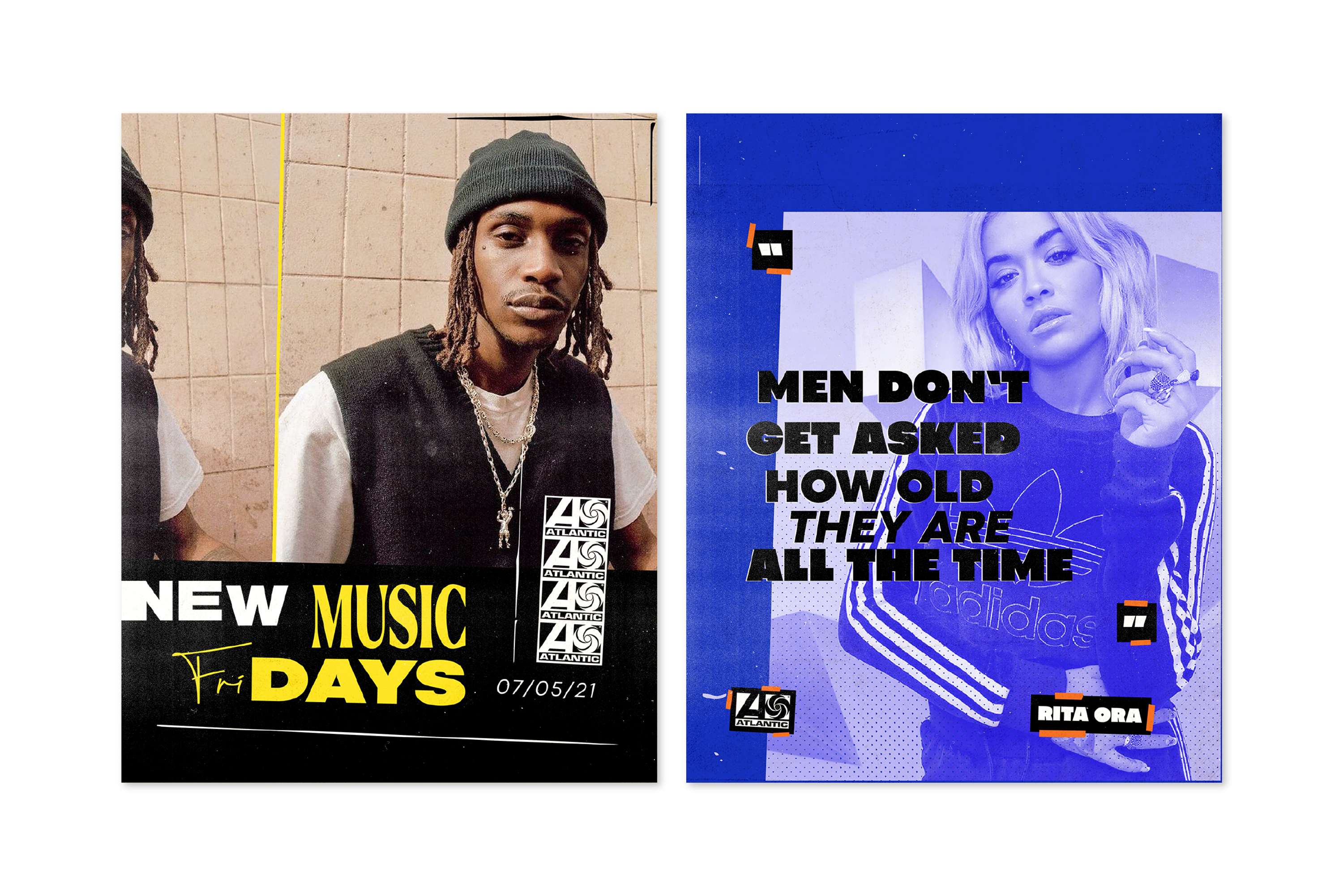 Atlantic Records - Digital Branding by Daniel Graham
