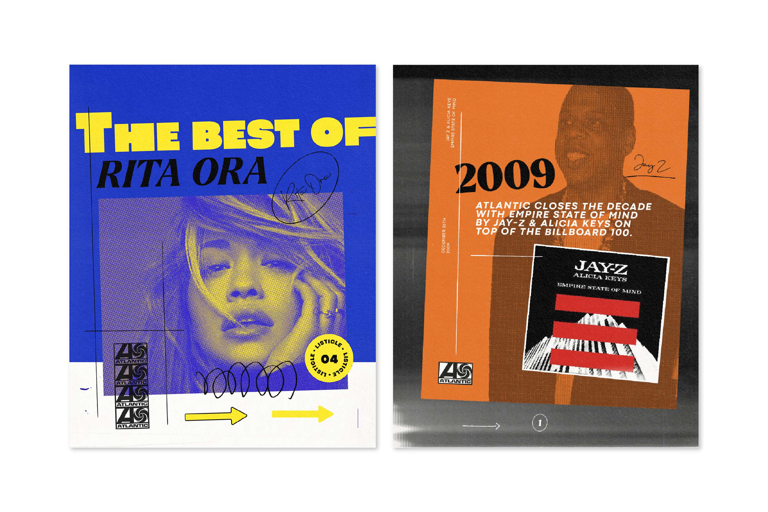 Atlantic Records - Digital Branding by Daniel Graham