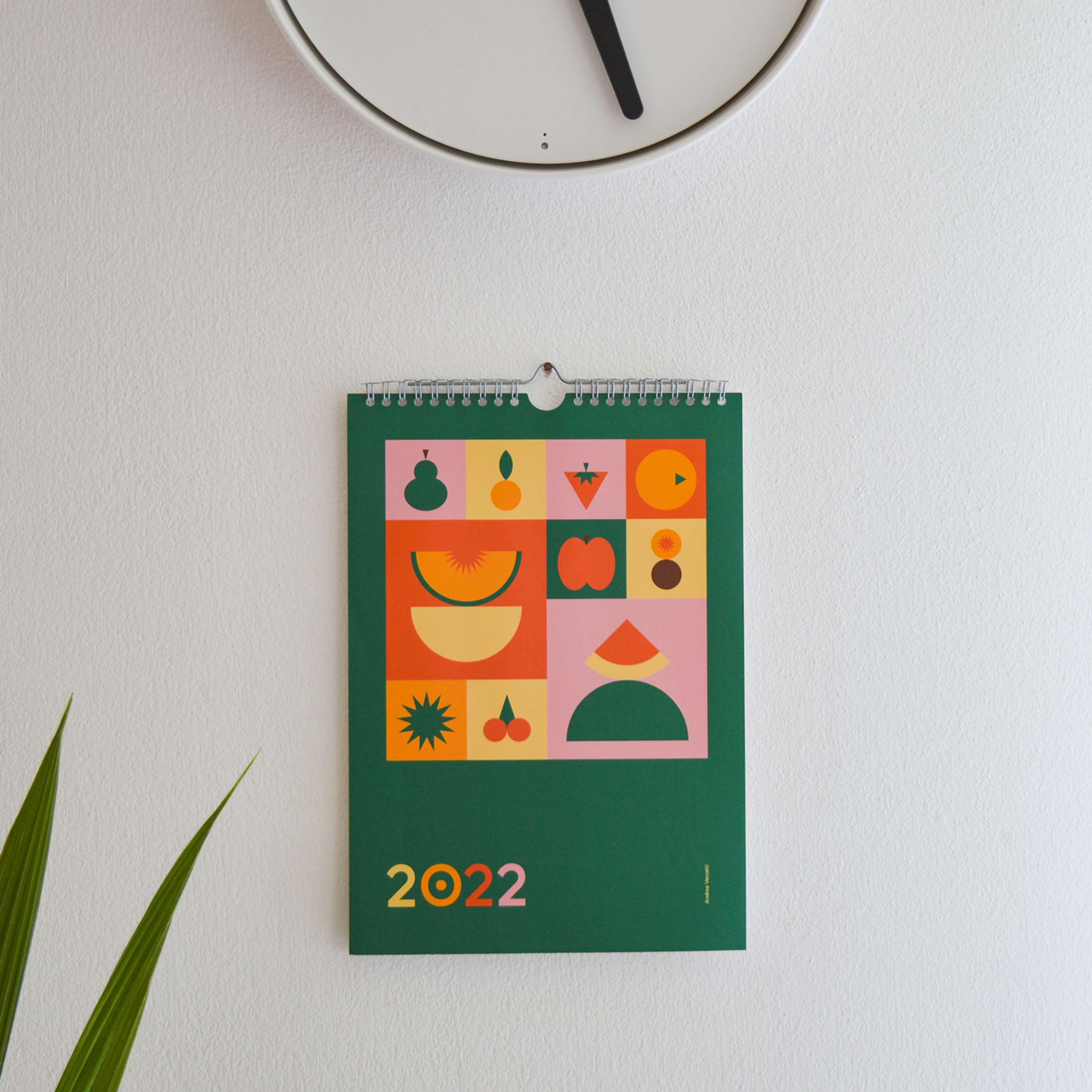 2022 Calendar by Andrea Vercetti
