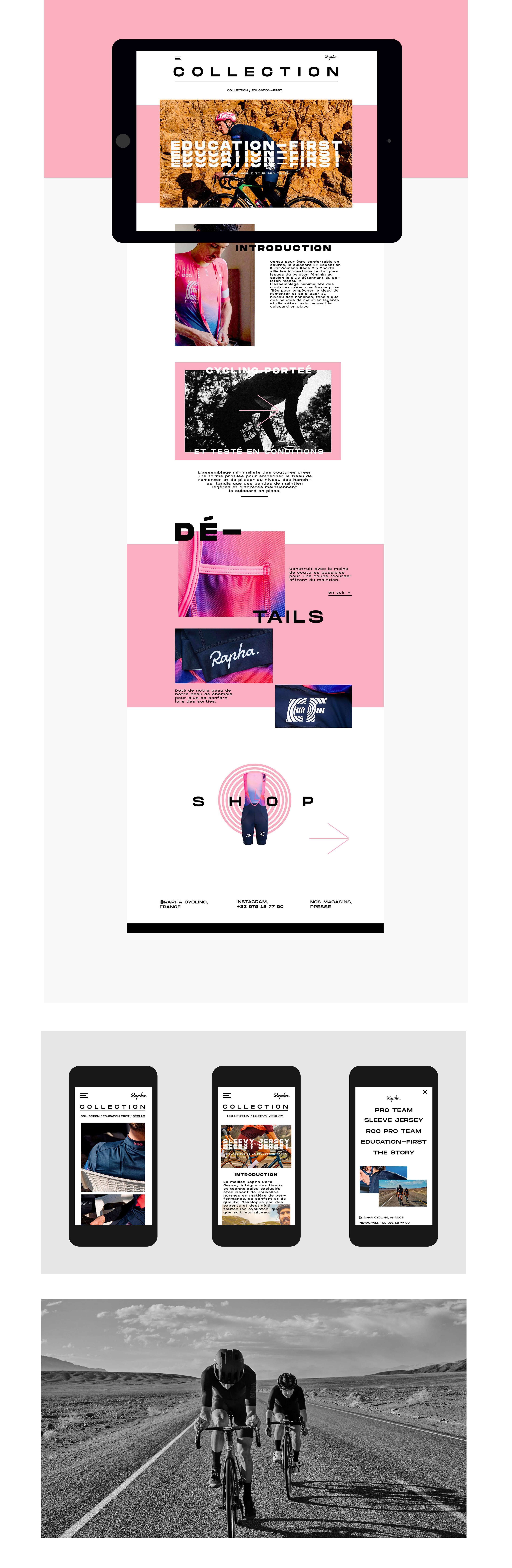 Rapha Cycling by Gilles Feuermann