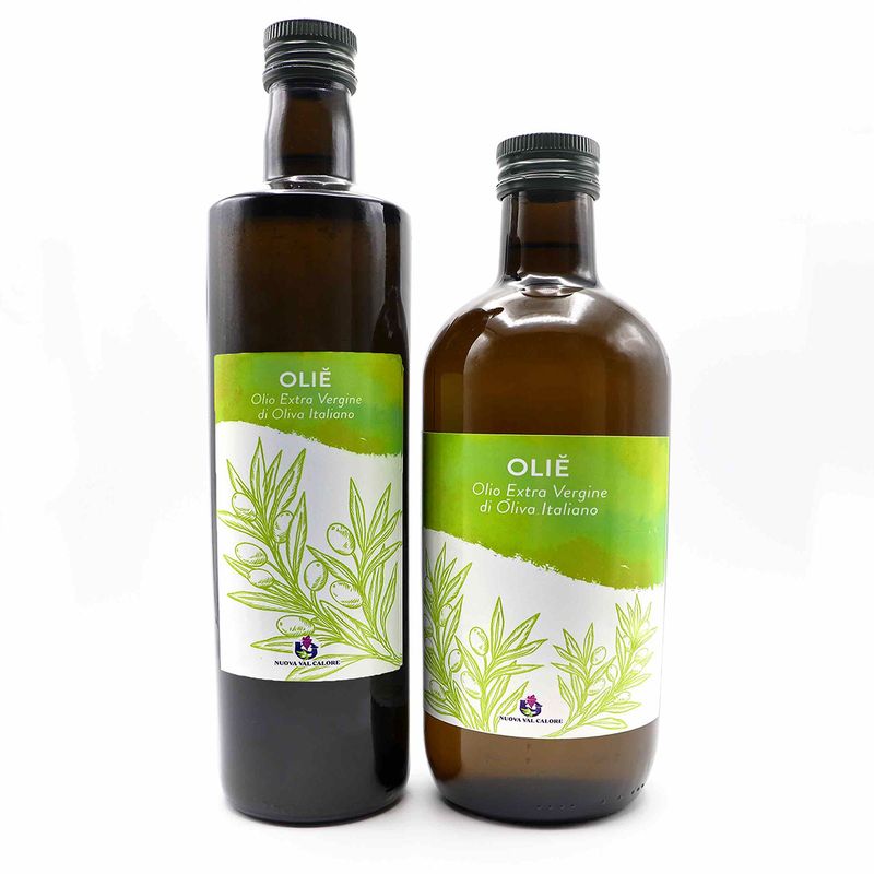 Nuova Val Calore - Oil label design by Silvia Peduto (AKA Sperduta)