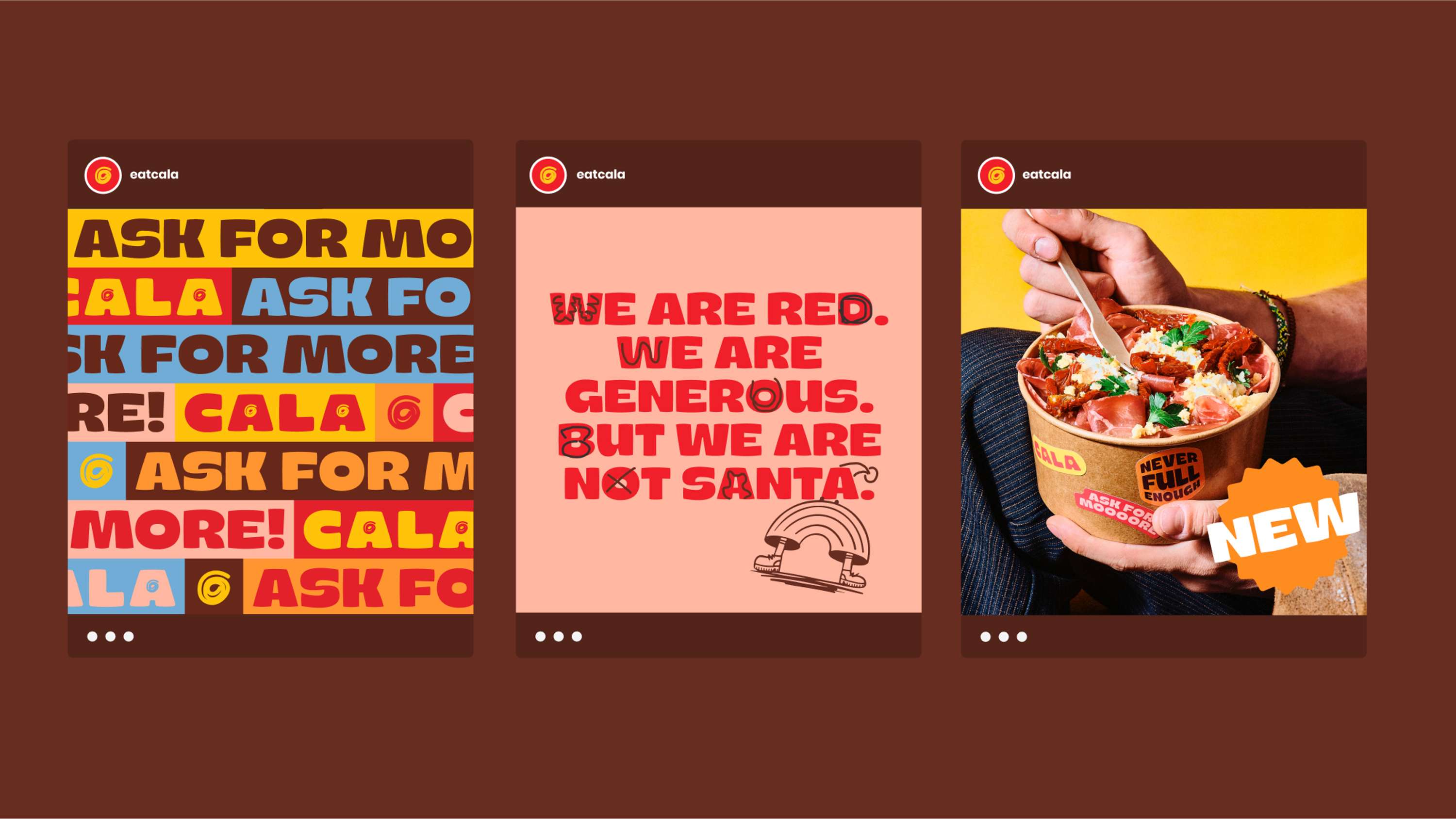 Ask for mooooore: new branding for Cala by Socialclub