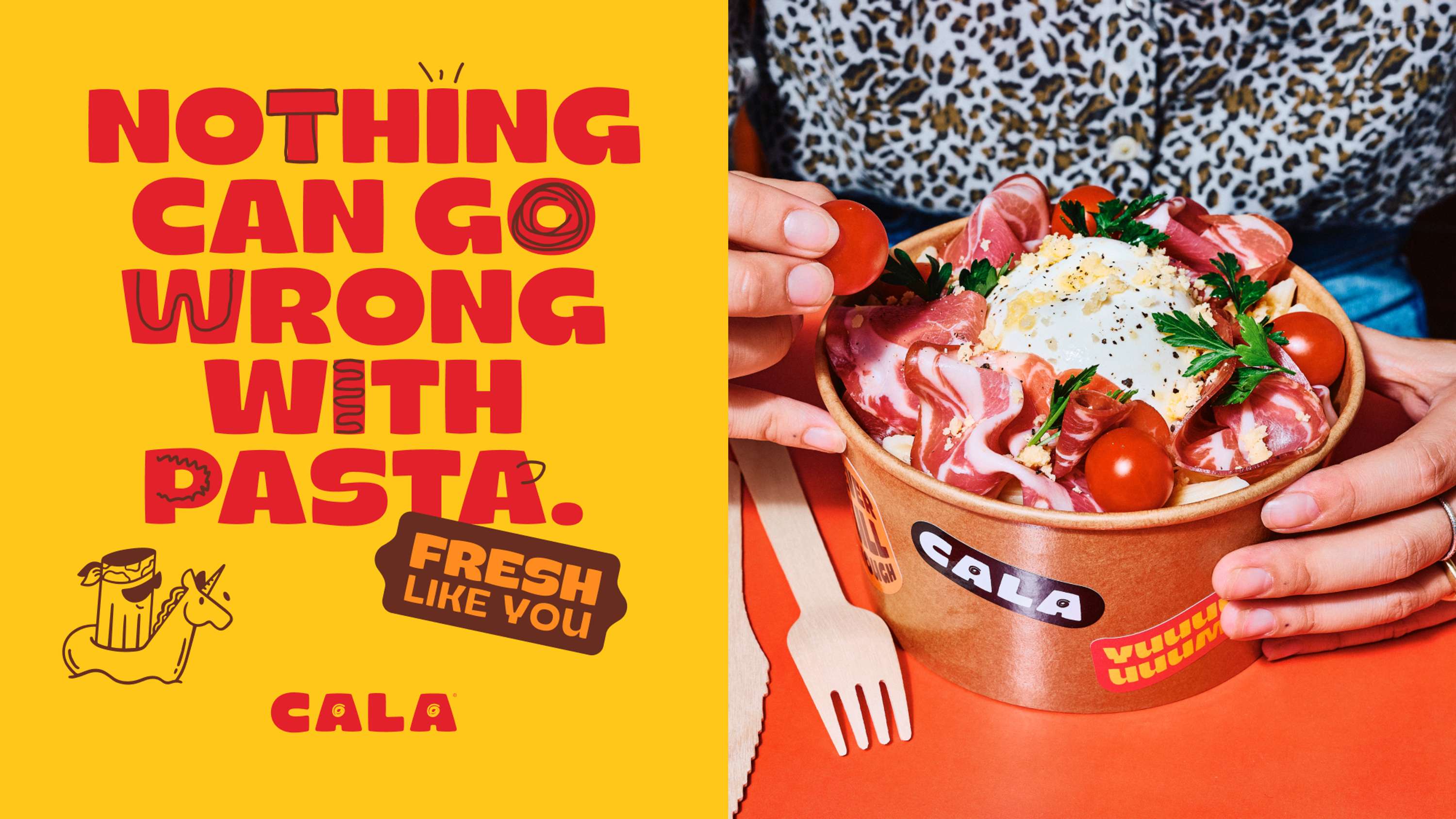 Ask for mooooore: new branding for Cala by Socialclub