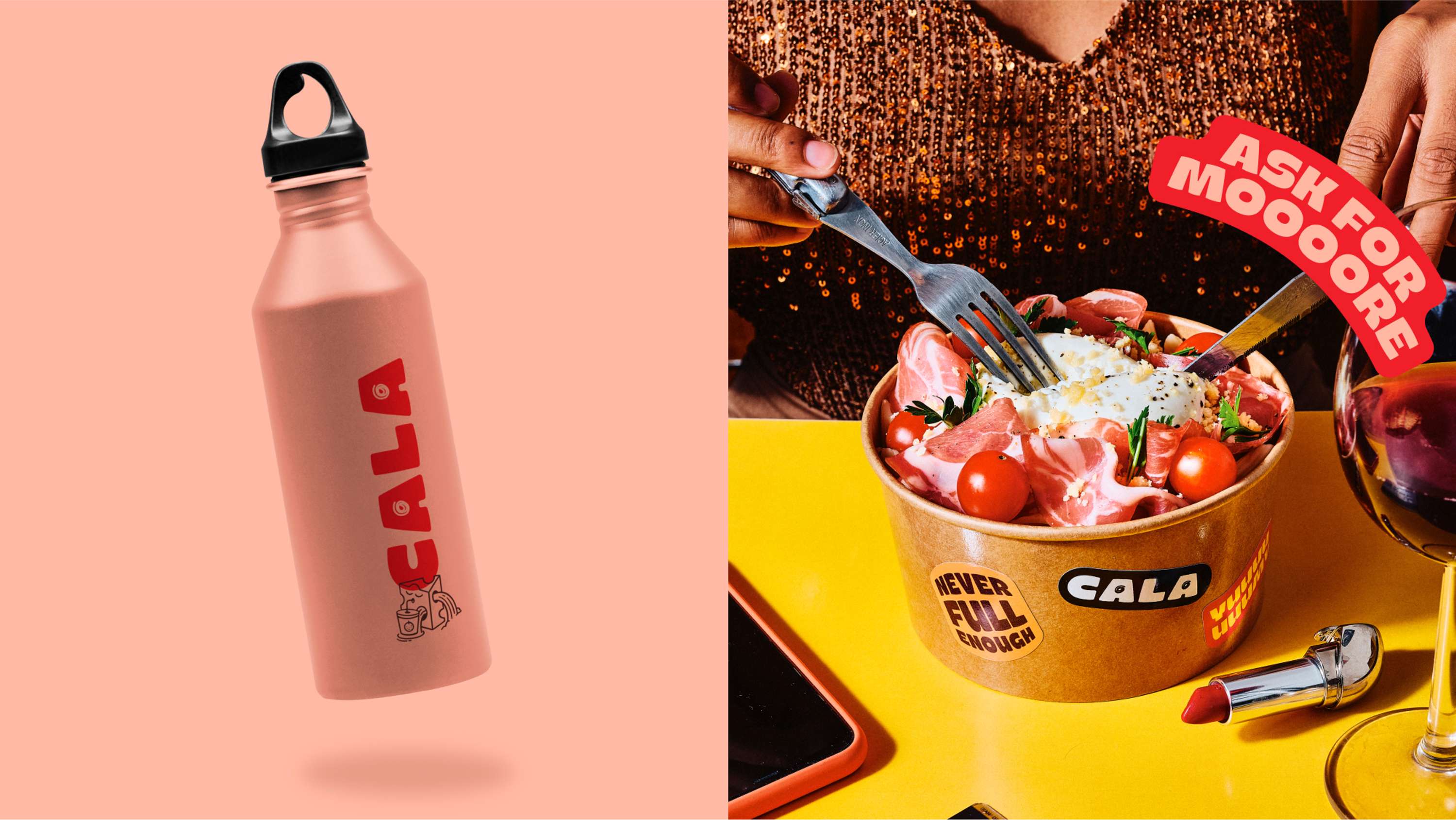 Ask for mooooore: new branding for Cala by Socialclub