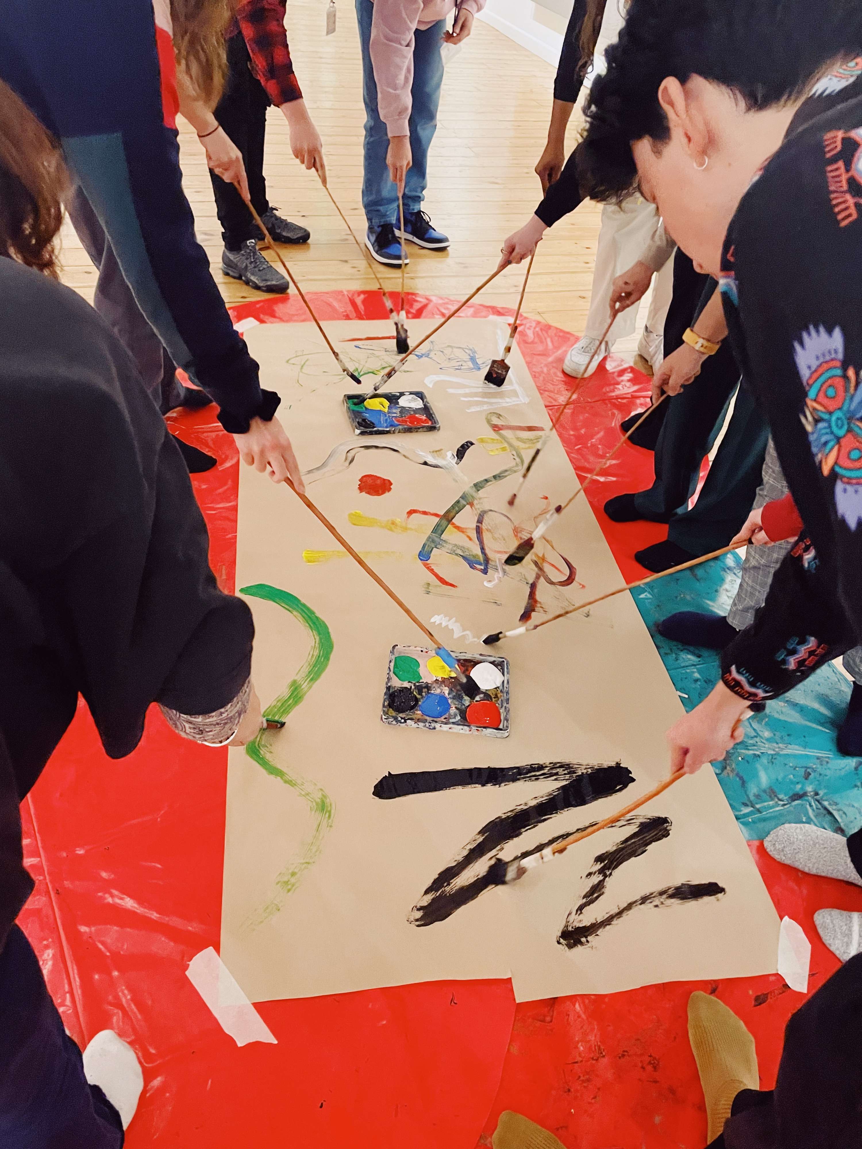 Abstract Expressionism Art Activity - Feeling Our Feelings by Eliza Groth