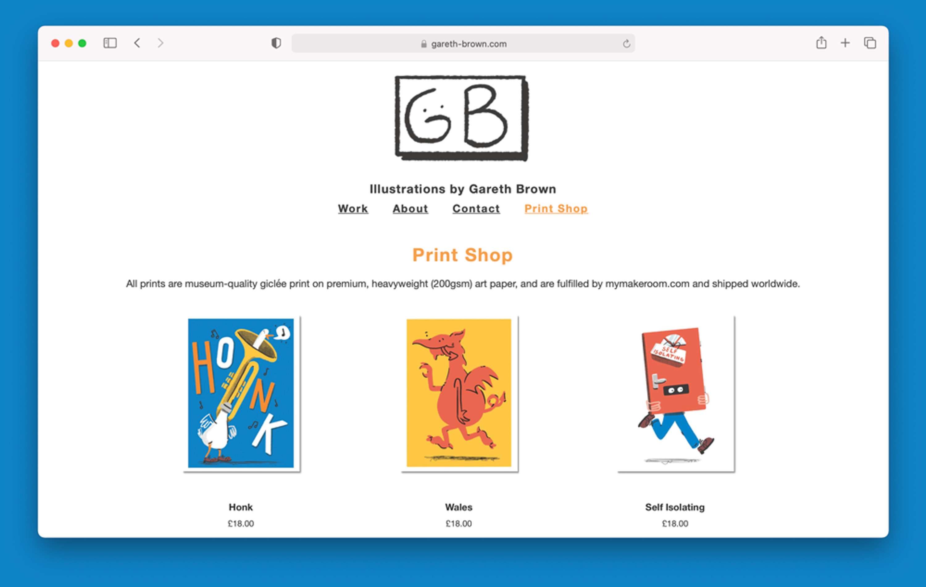 Print Shop by Gareth Brown