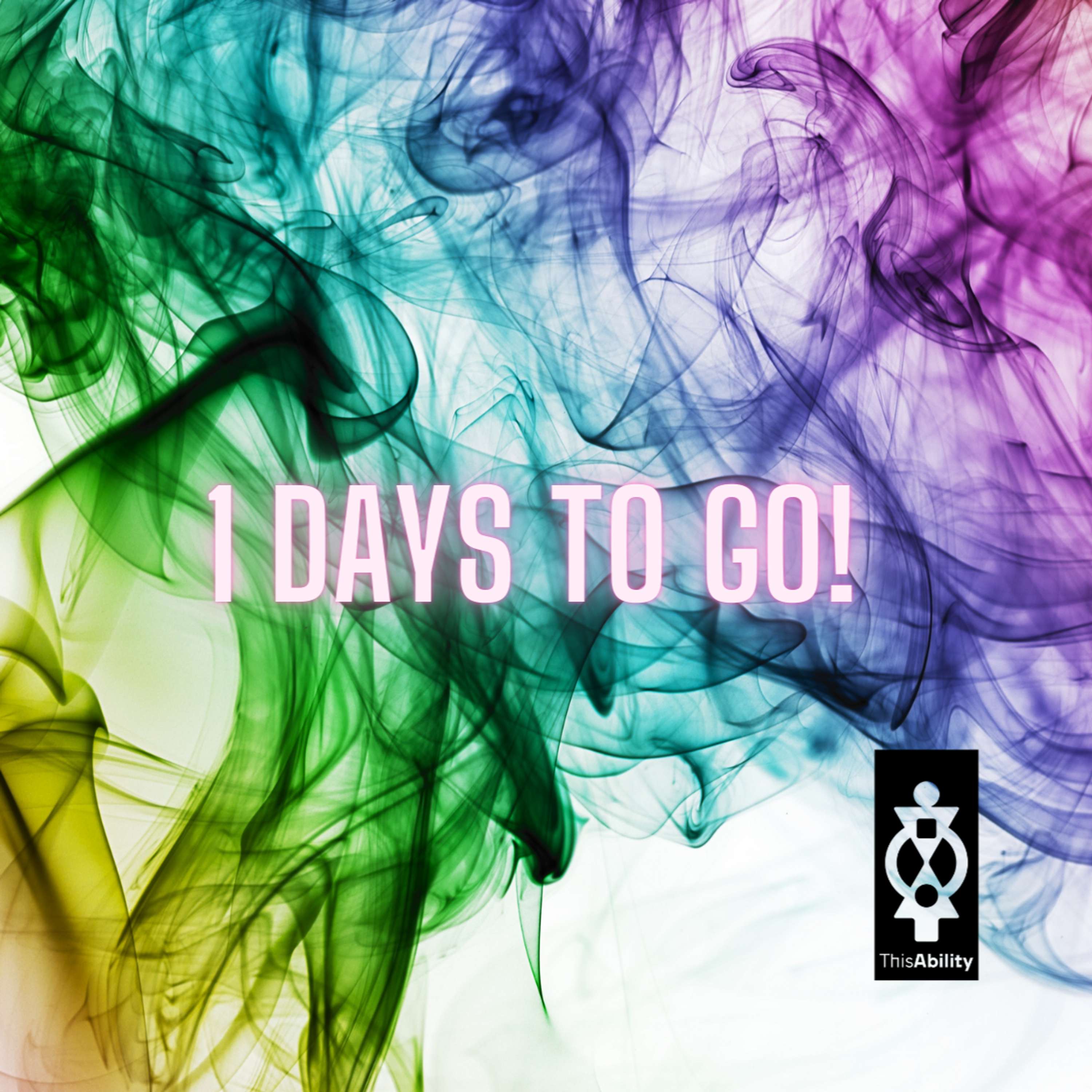 1 DAY TO GO! by Sulaiman R. Khan [he/him/his/Disabled]
