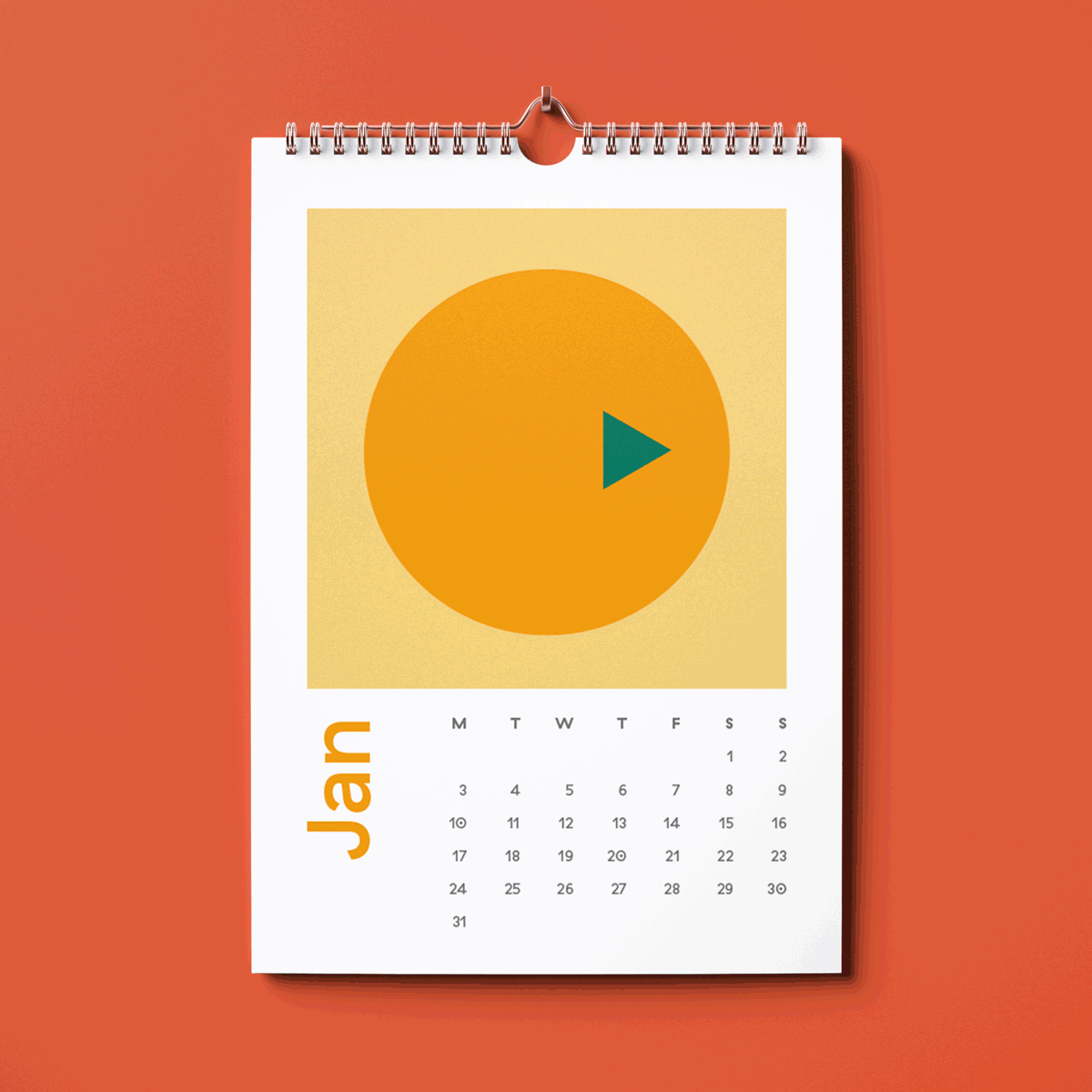2022 Calendar by Andrea Vercetti