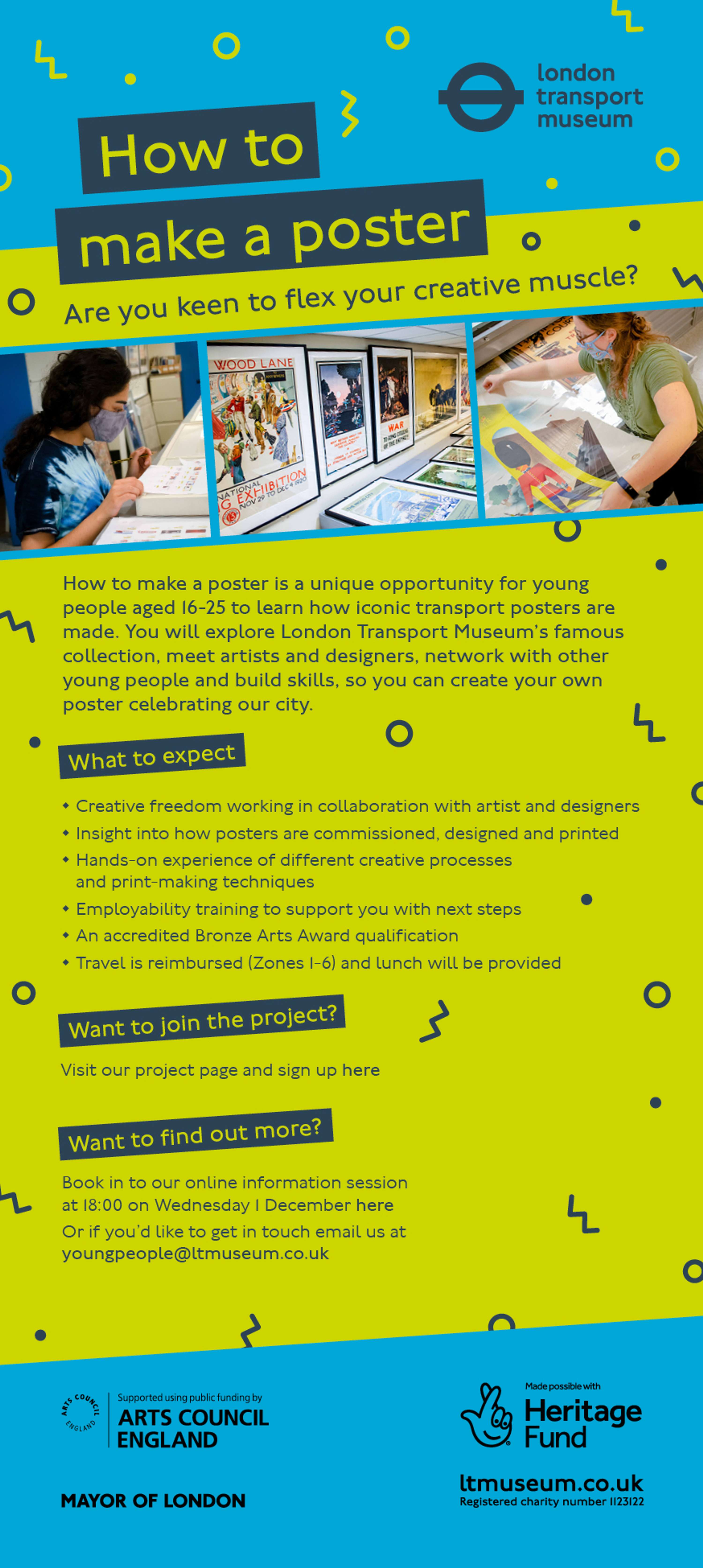 Young Volunteers Project: How To Make A Poster! | The Dots