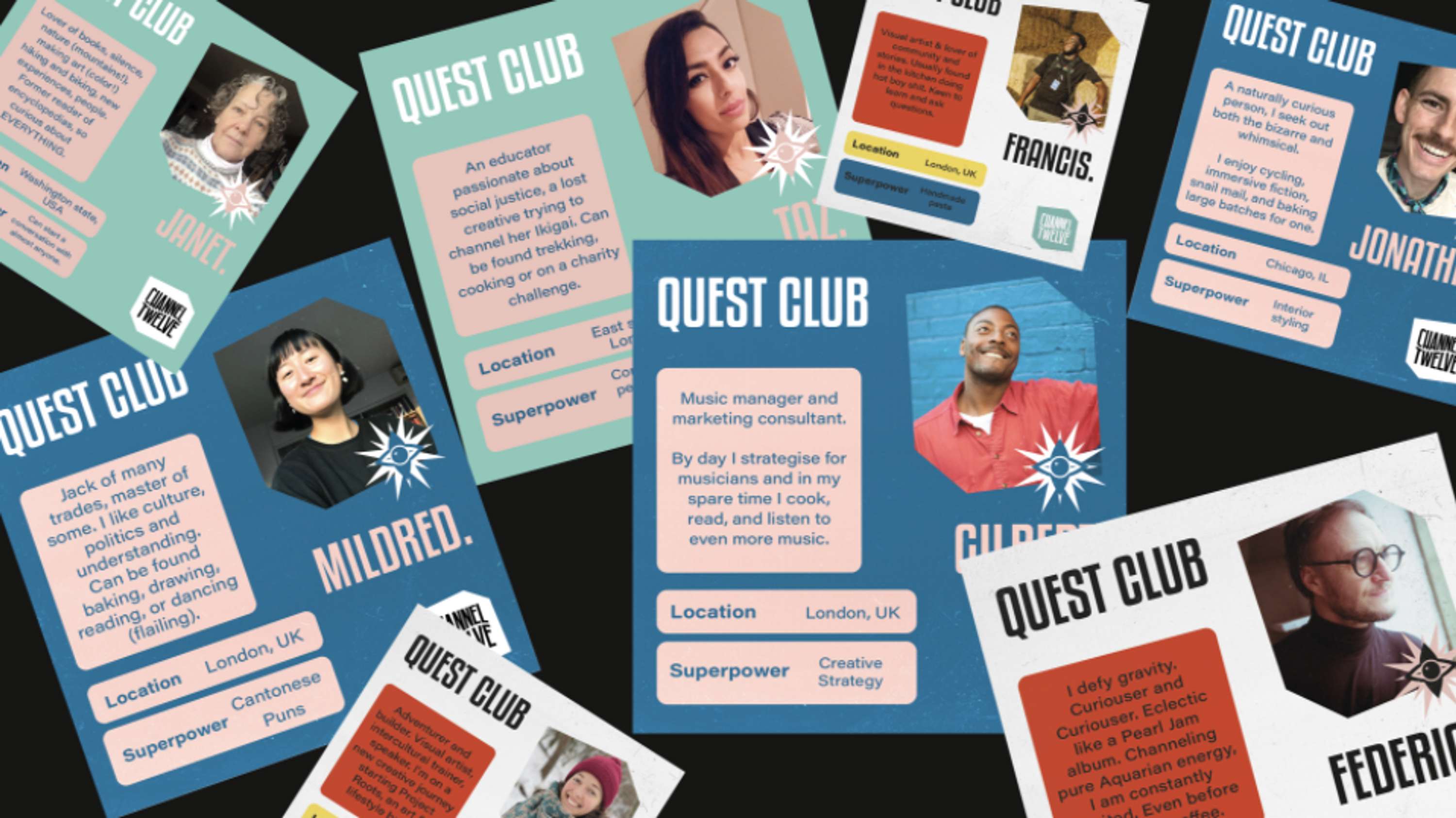 CREATIVE QUESTS by Channel Twelve