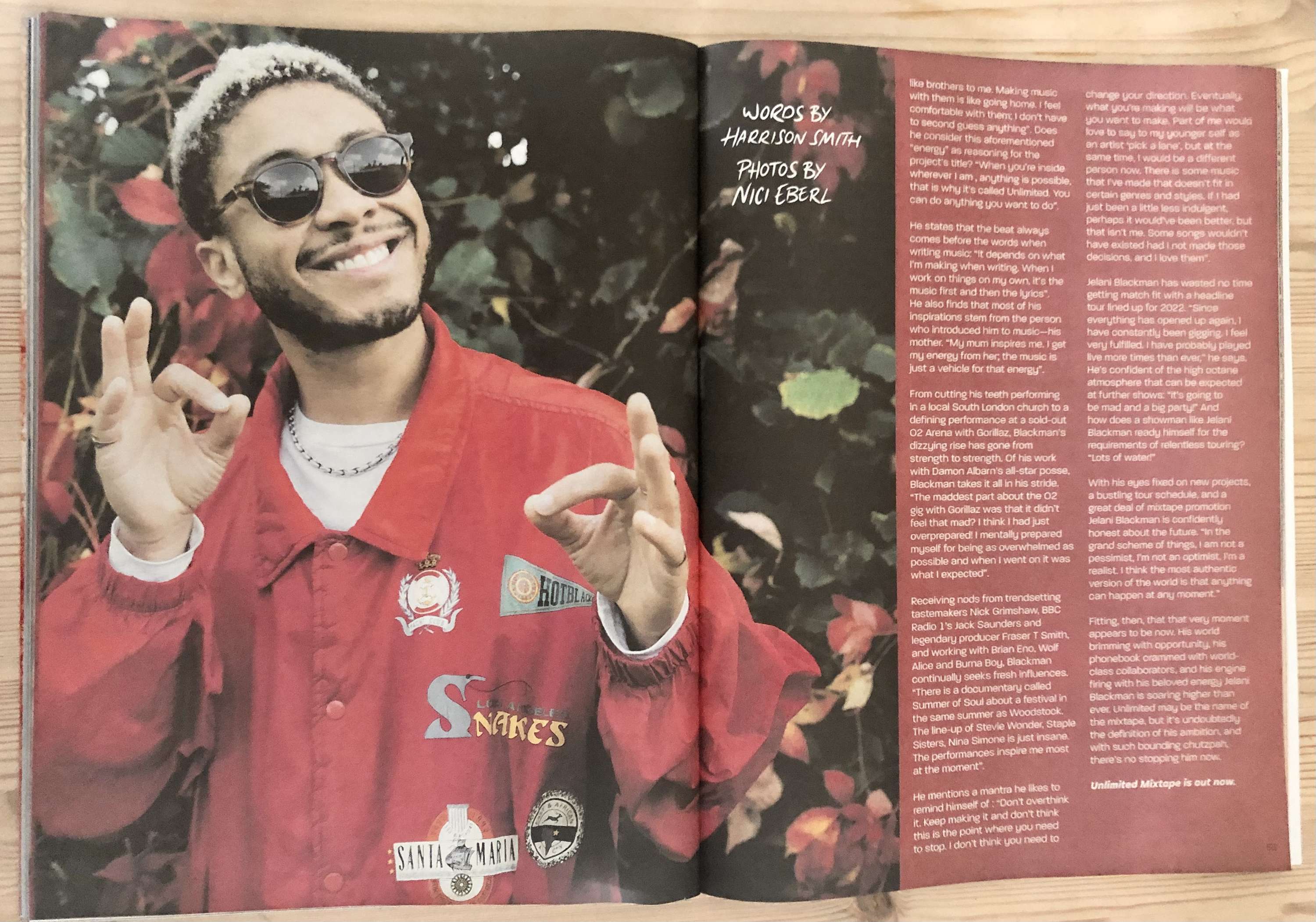 Jelani Blackman for Gigwise by Nici Eberl