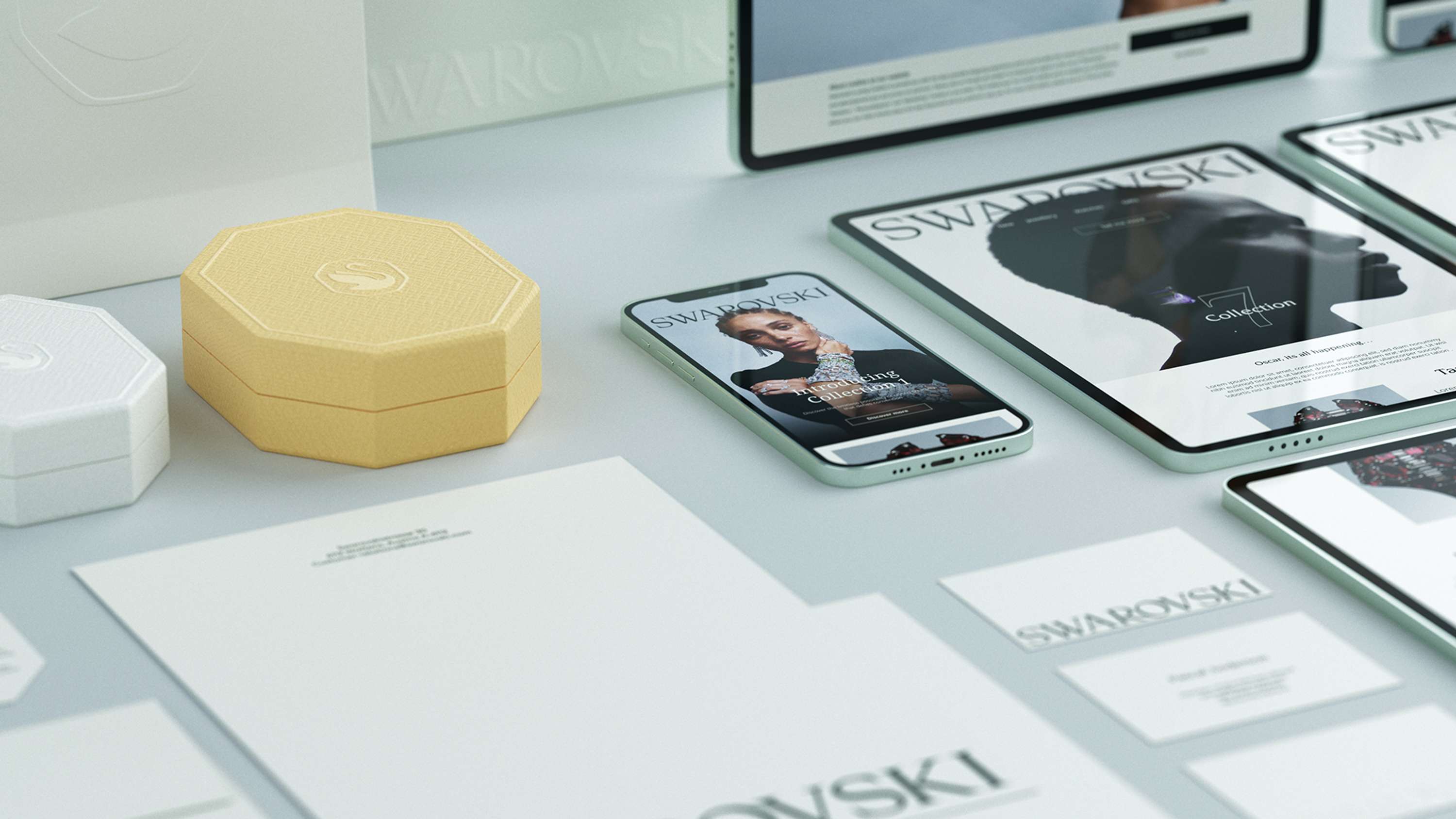 Swarovski Case study - 3D visualisation by christopher conway