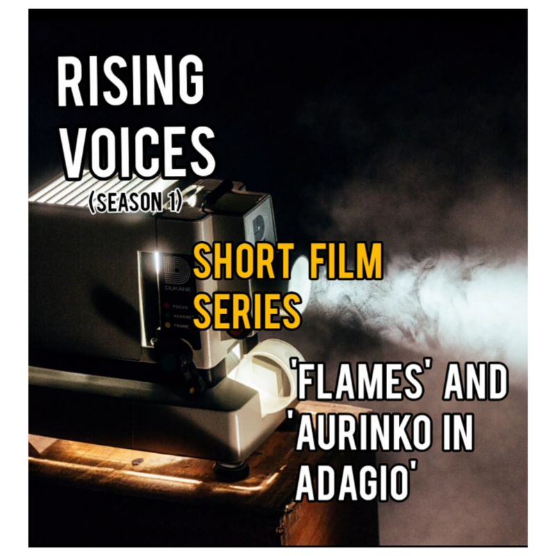 'Rising Voices' short film series reviews (season 1) introducing two of the films 'Flames' and 'Aurinko in Adagio'. by They Did I Can Too