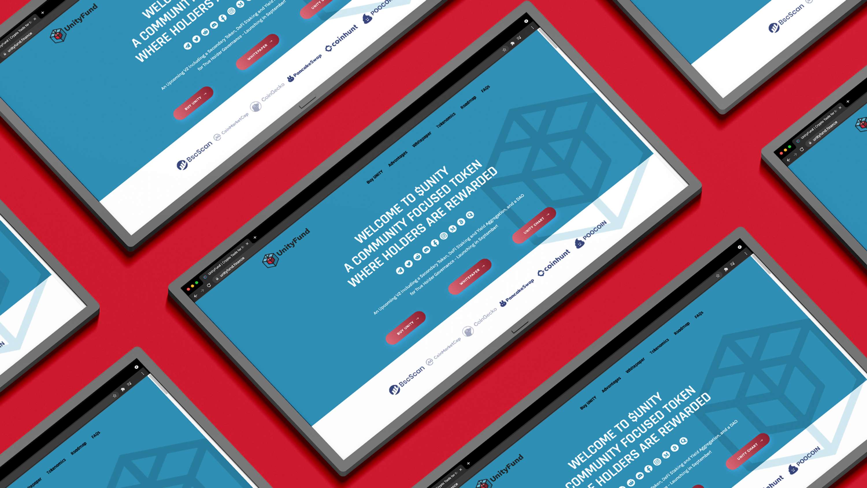 UnityFund | Crypto Tools | Brand Identity by Soraia Soares