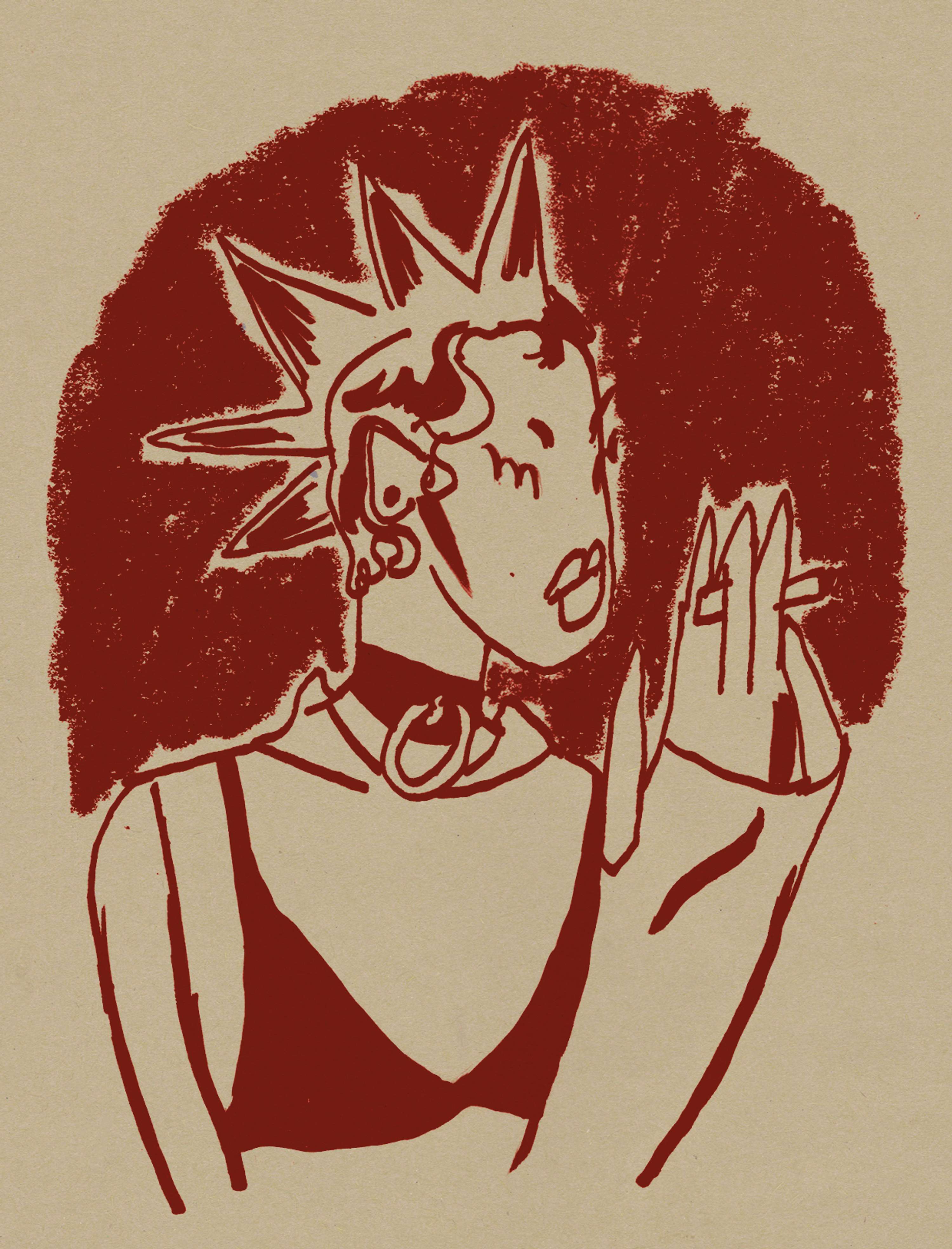 "Meditations on the transformative power of punk" by Luci Pina