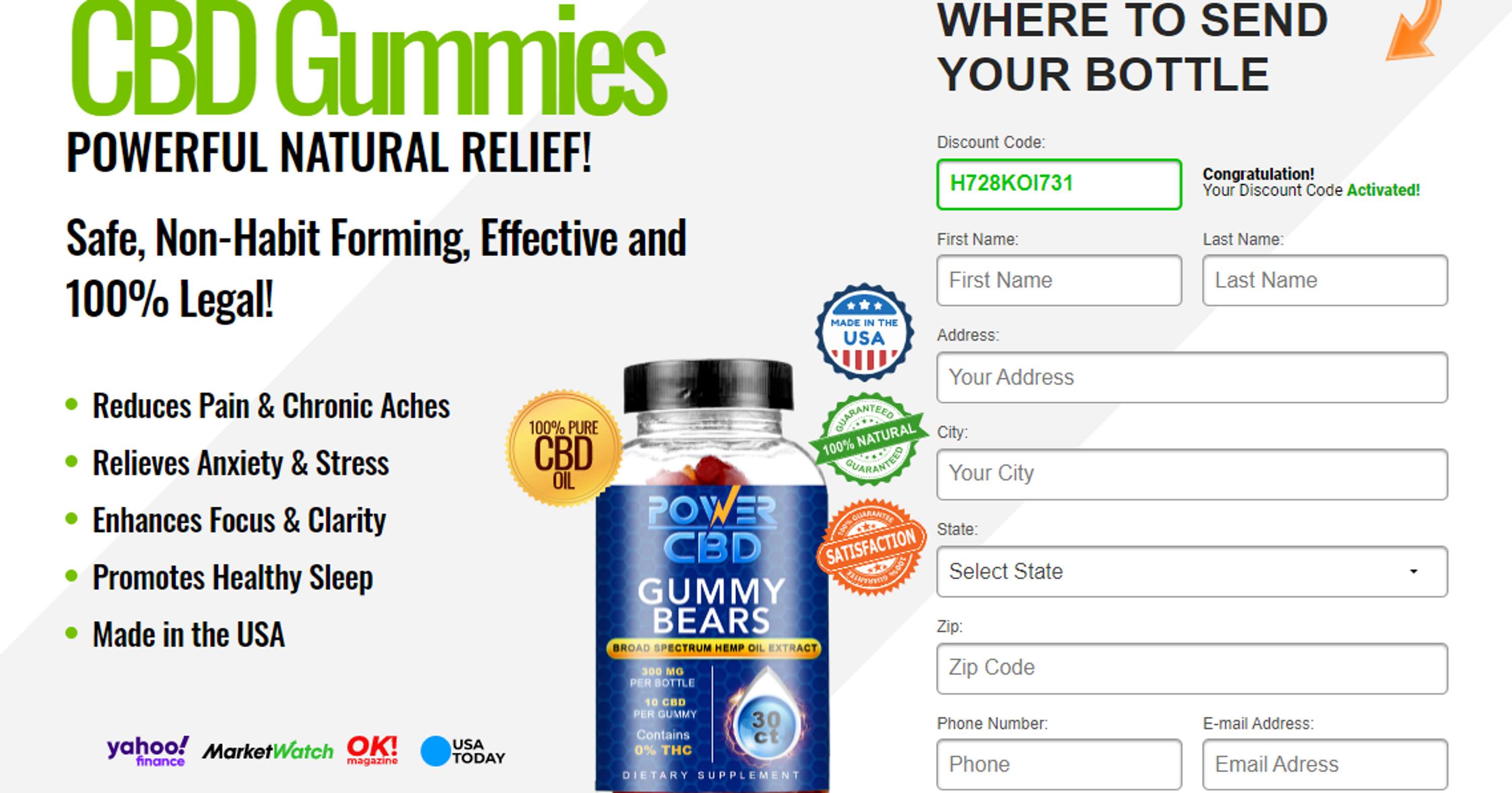 Best CBD Gummies Plan For 2022(Power CBD Gummies) | The Dots