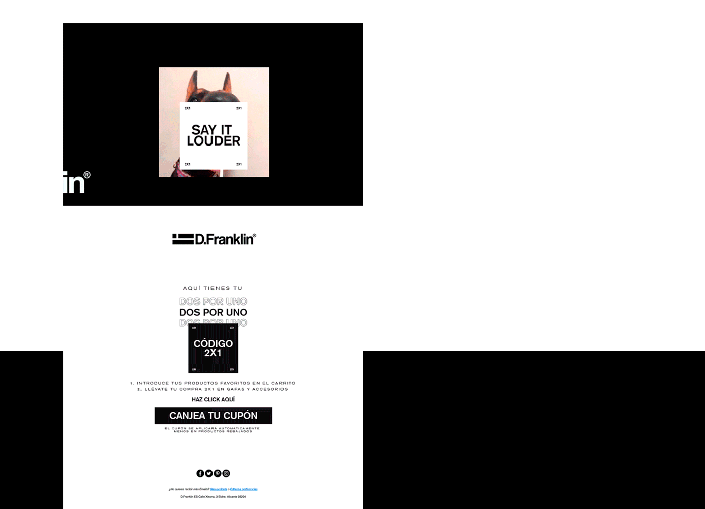 D. FRANKLIN I Digital Campaign by Virginia Oliete