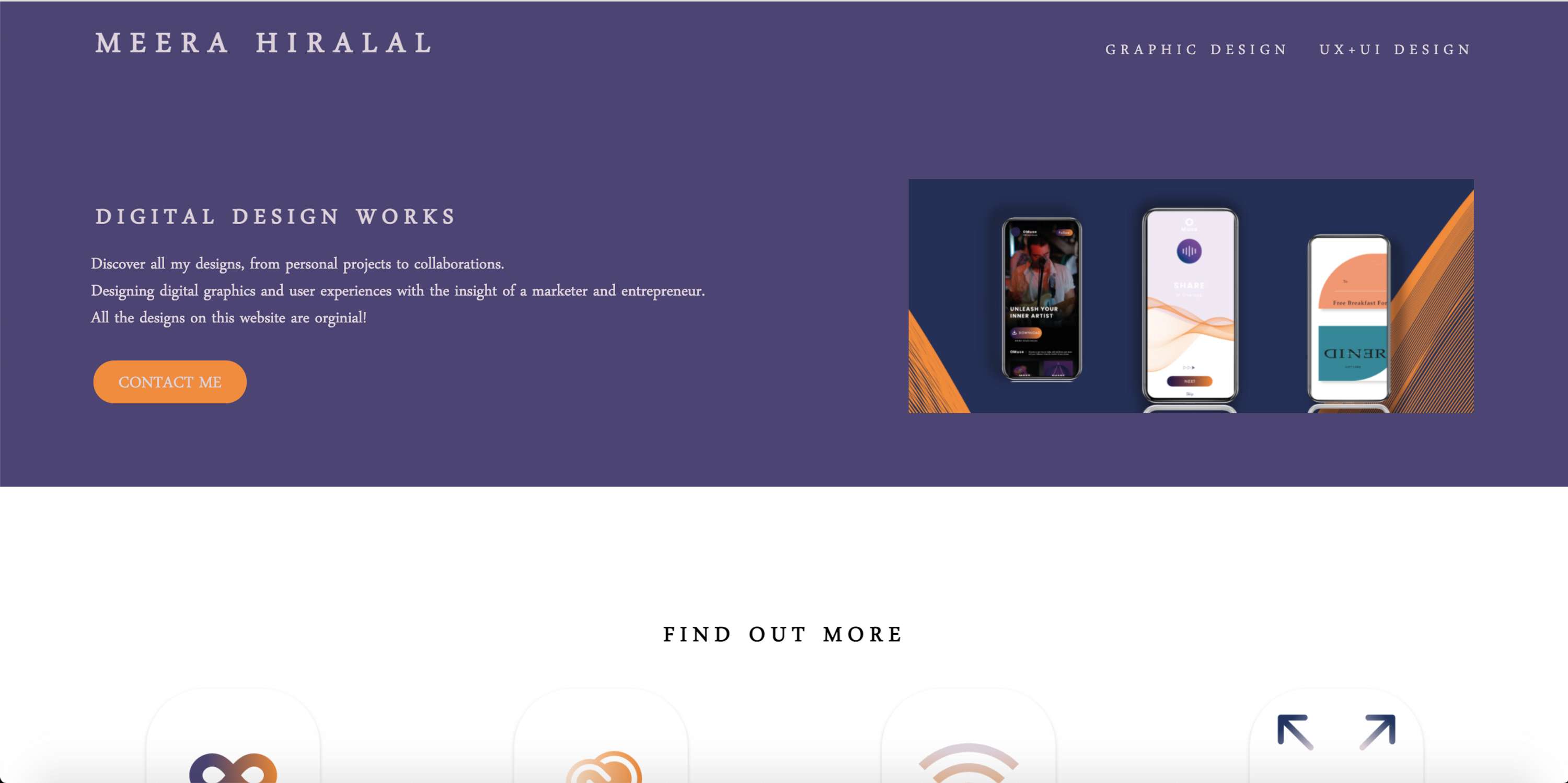 My Portfolio | Web Development by Meera Hiralal