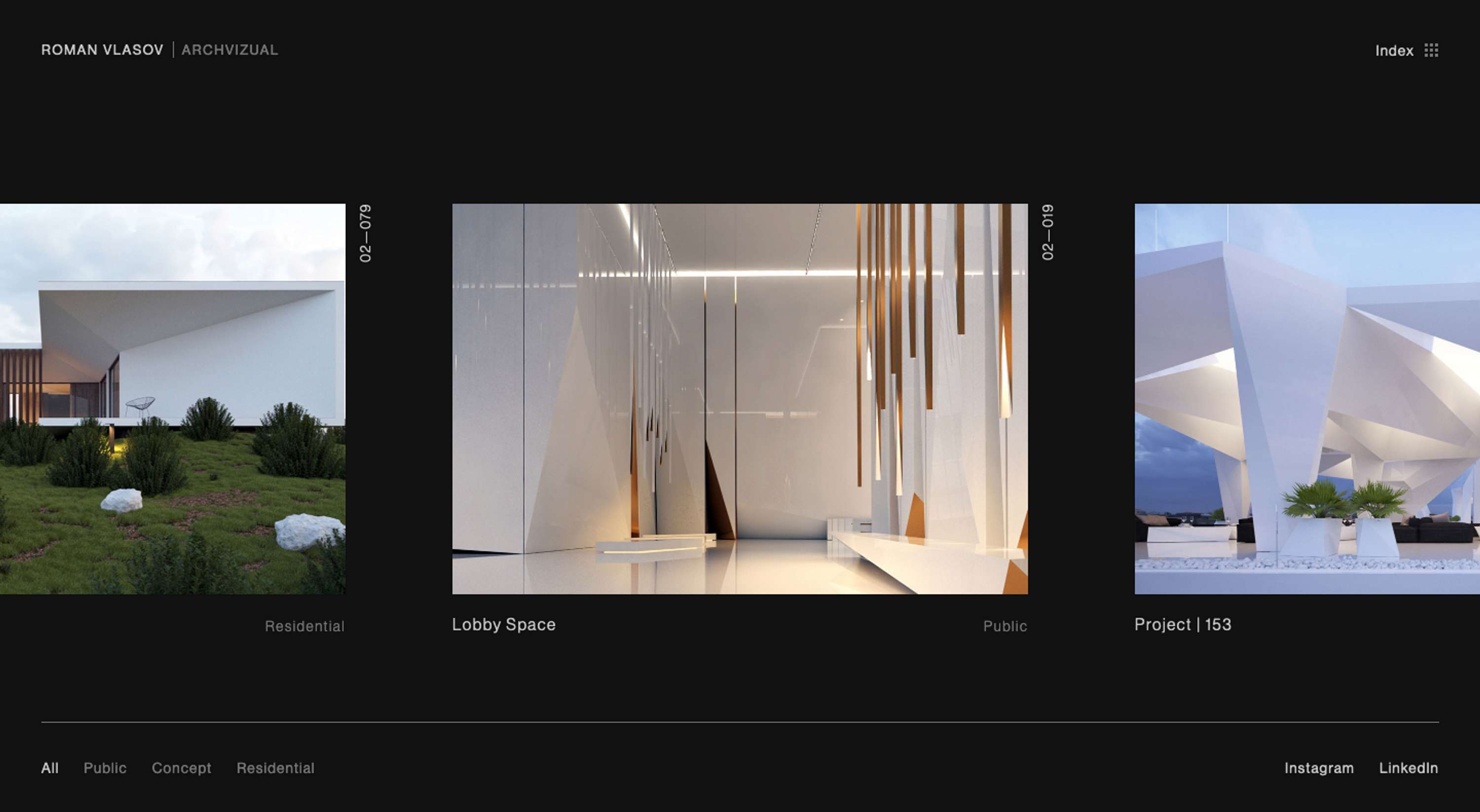 Archvizual Site Redesign by Anthony Animba