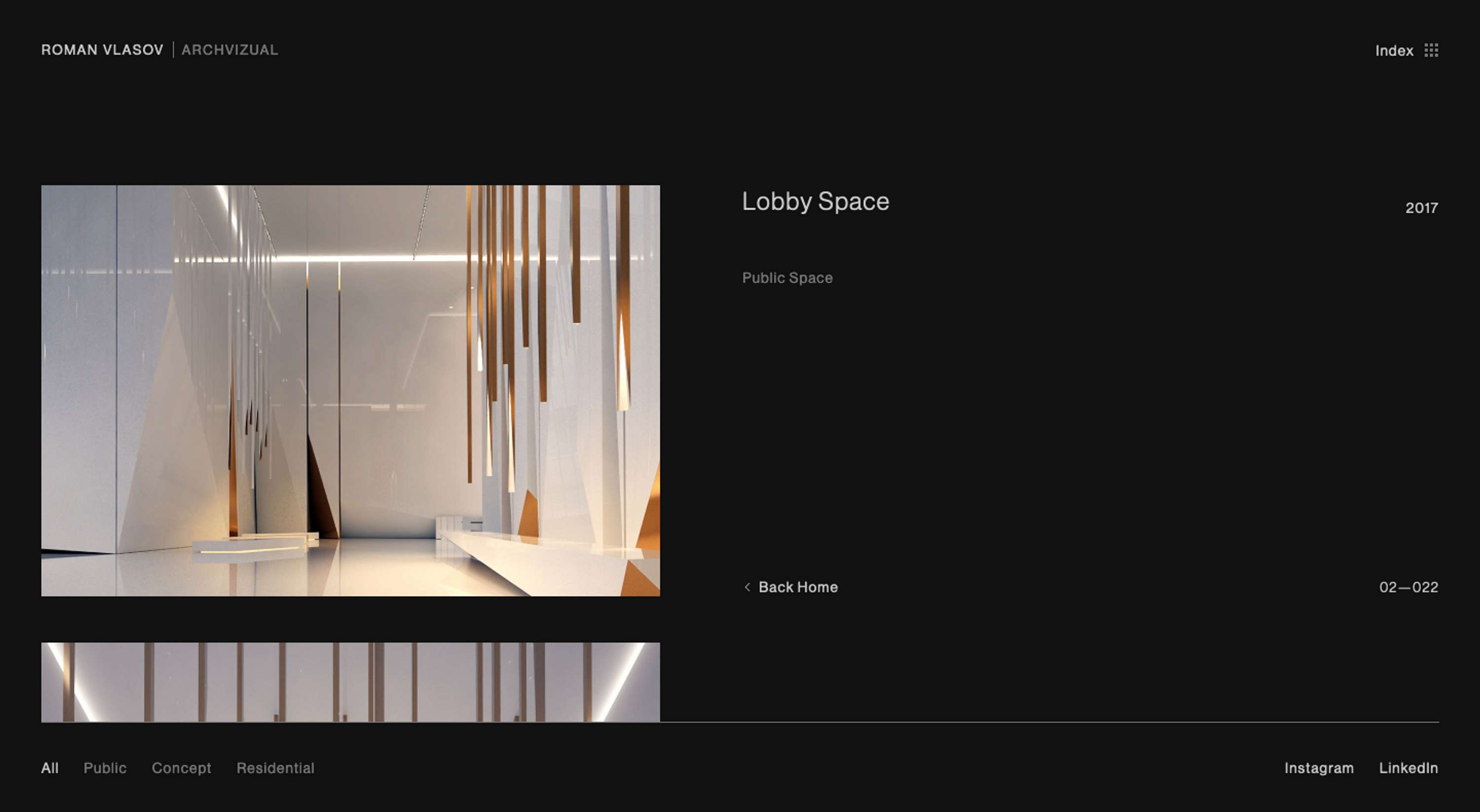 Archvizual Site Redesign by Anthony Animba